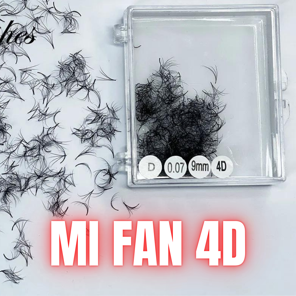 Mi Fan 4D 1000 fan đẹp cong C CC D dày 0.07