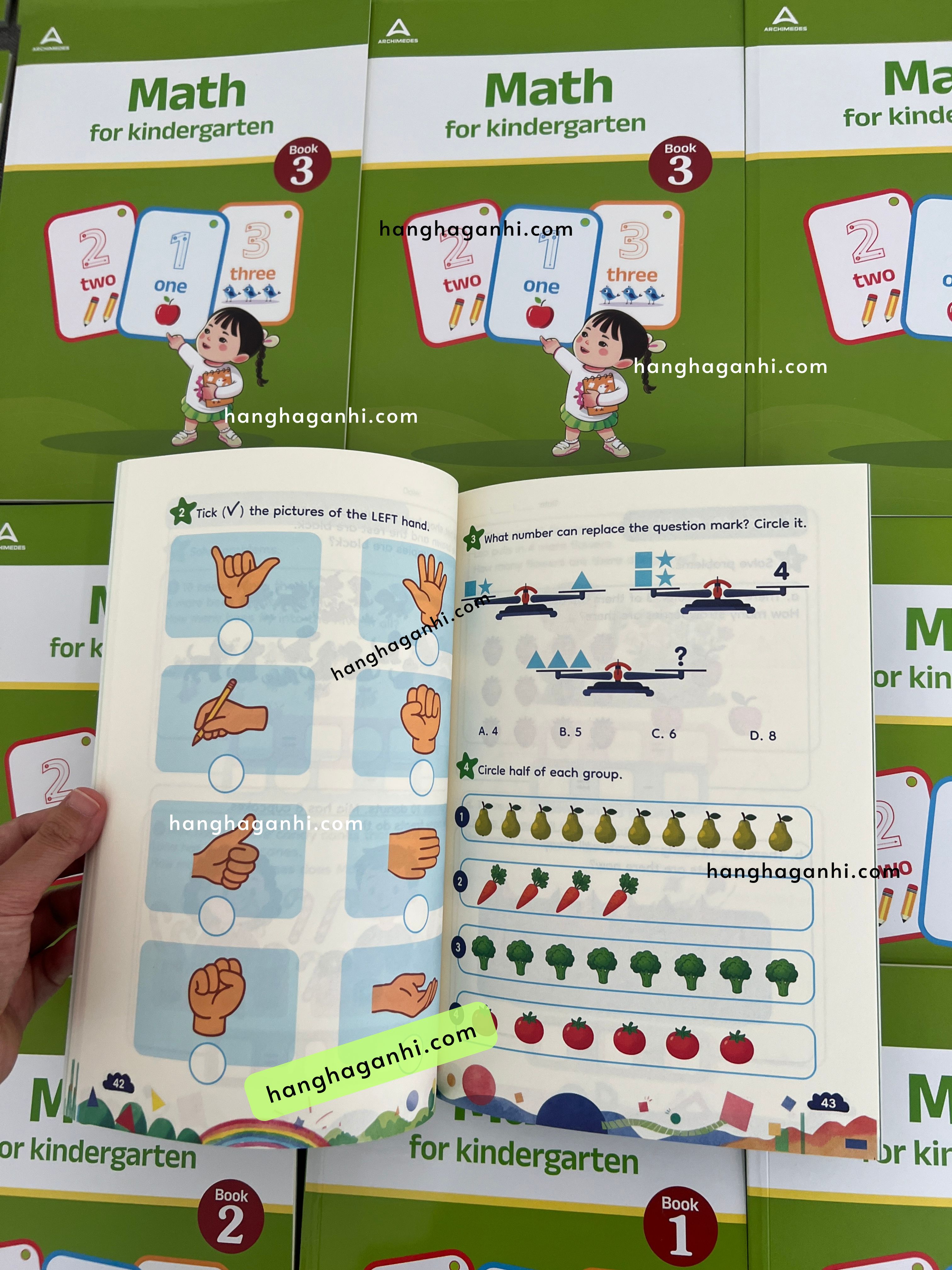 Sách Archimedes Math for Kindergarten Book 3, Toán tiếng Anh mầm non_thumbnail_3