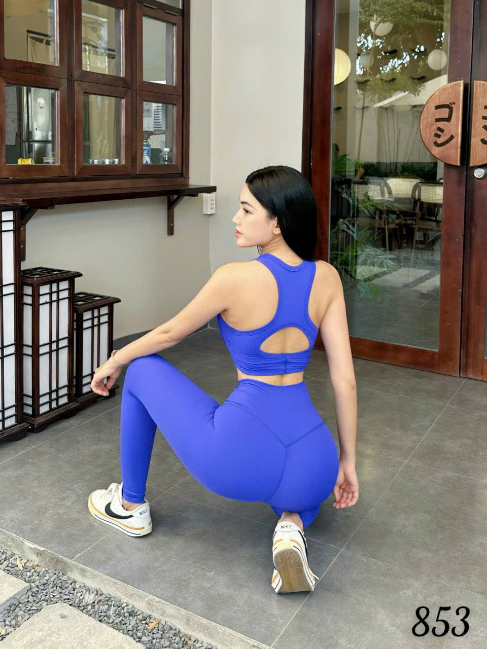 Bộ Quần Áo Thể Thao Tập Gym Yoga Nữ Dáng Dài Lulu Ba Lỗ Cá Tính_thumbnail_12