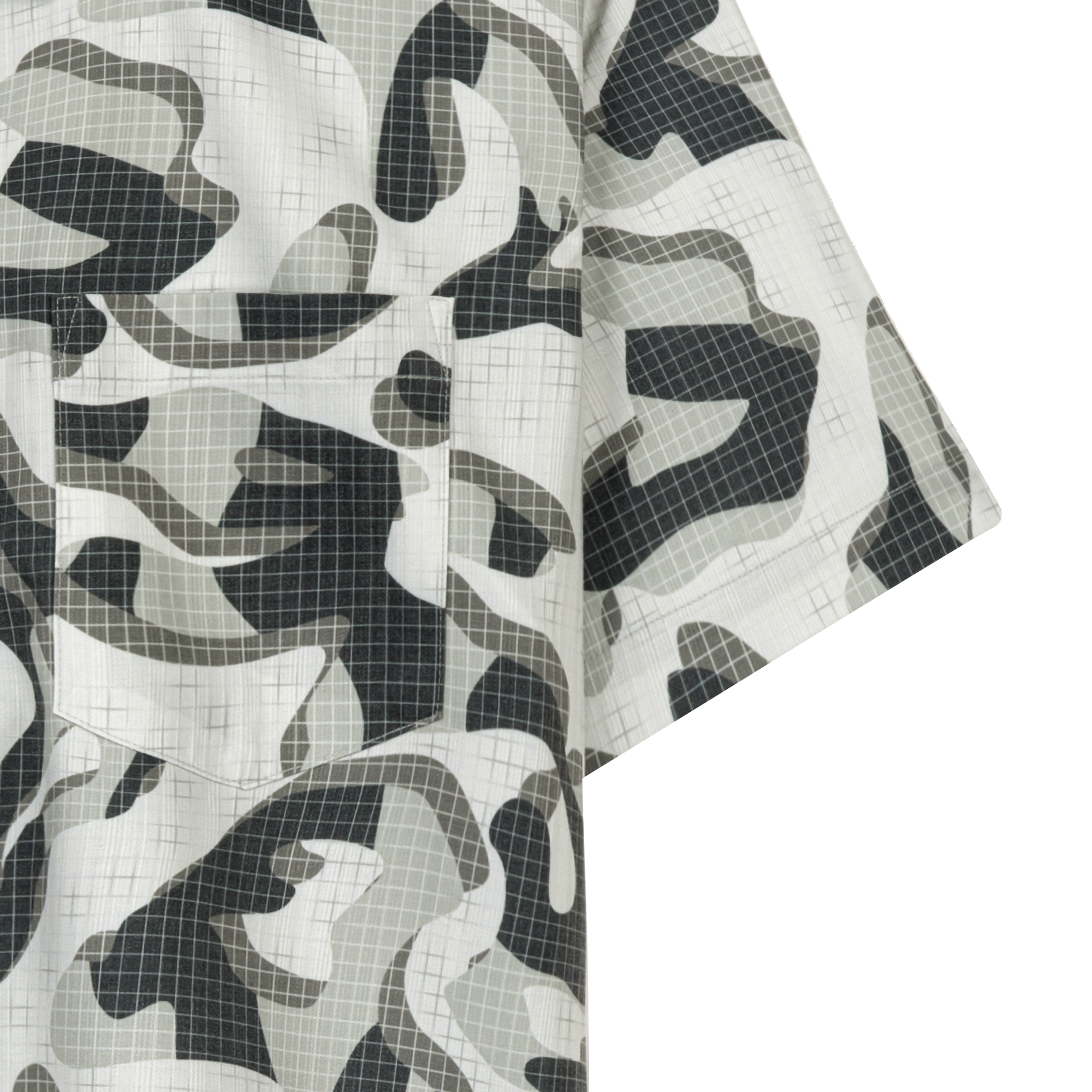 Áo Sơ Mi Kaka Hoạ Tiết Vạt Tôm_thumbnail_3