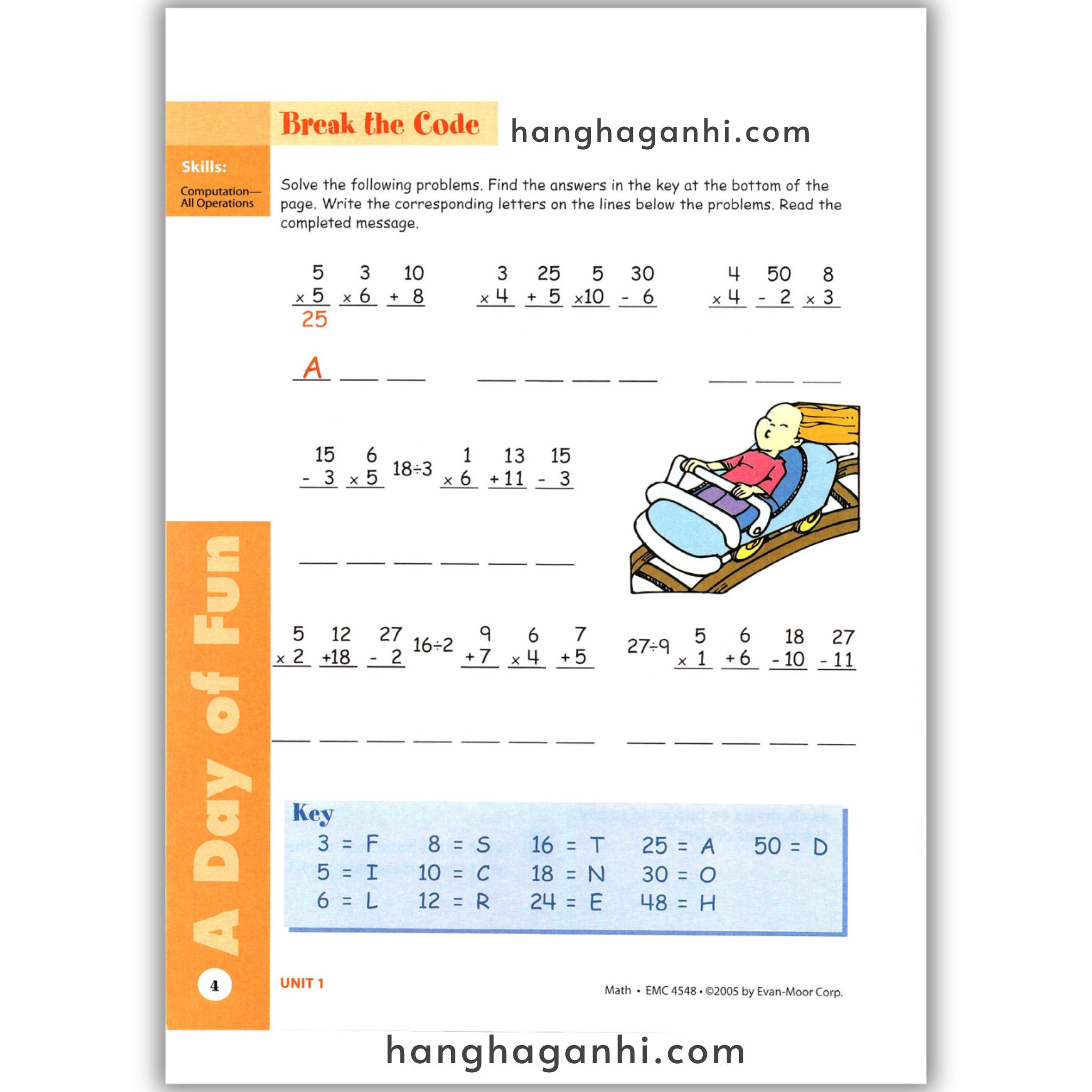 Skill Sharpeners Math Grade 4, Sách Toán Mỹ Evan Moor cho học sinh lớp 4_thumbnail_11