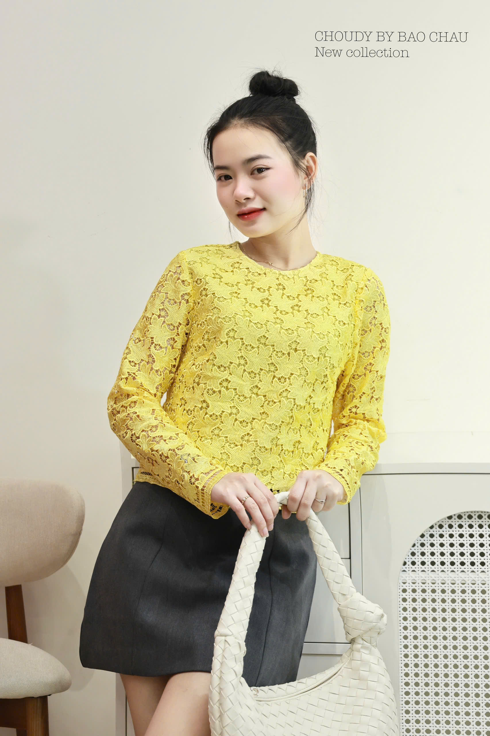 U663 ÁO KIỂU REN 3 MÀU