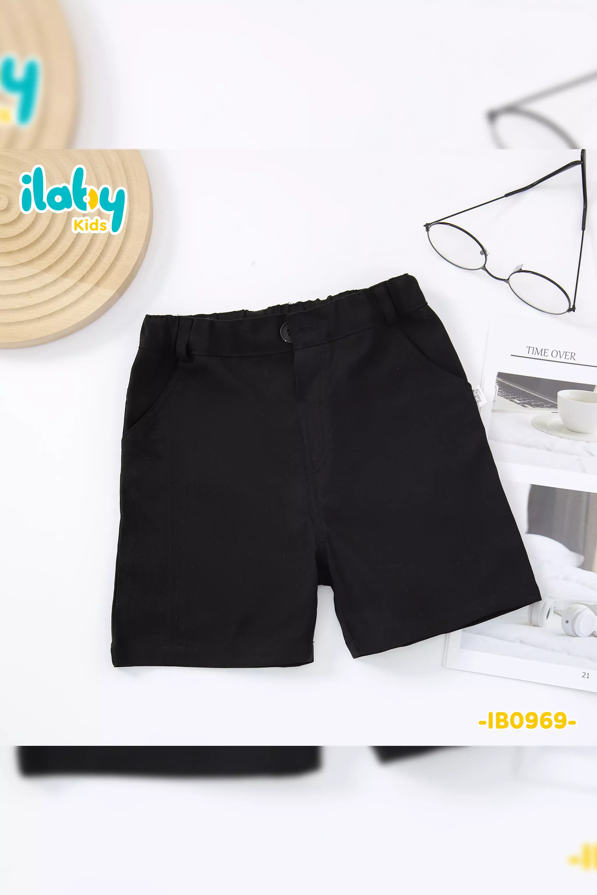 Quần short kaki phối diễu bé trai_thumbnail_2