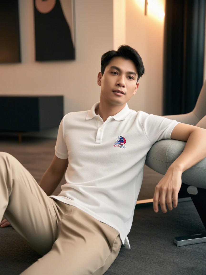 Áo polo nam big size form vừa 2107 Miucho Iconic vải cá sấu polyester thoáng mát in mix_thumbnail_6