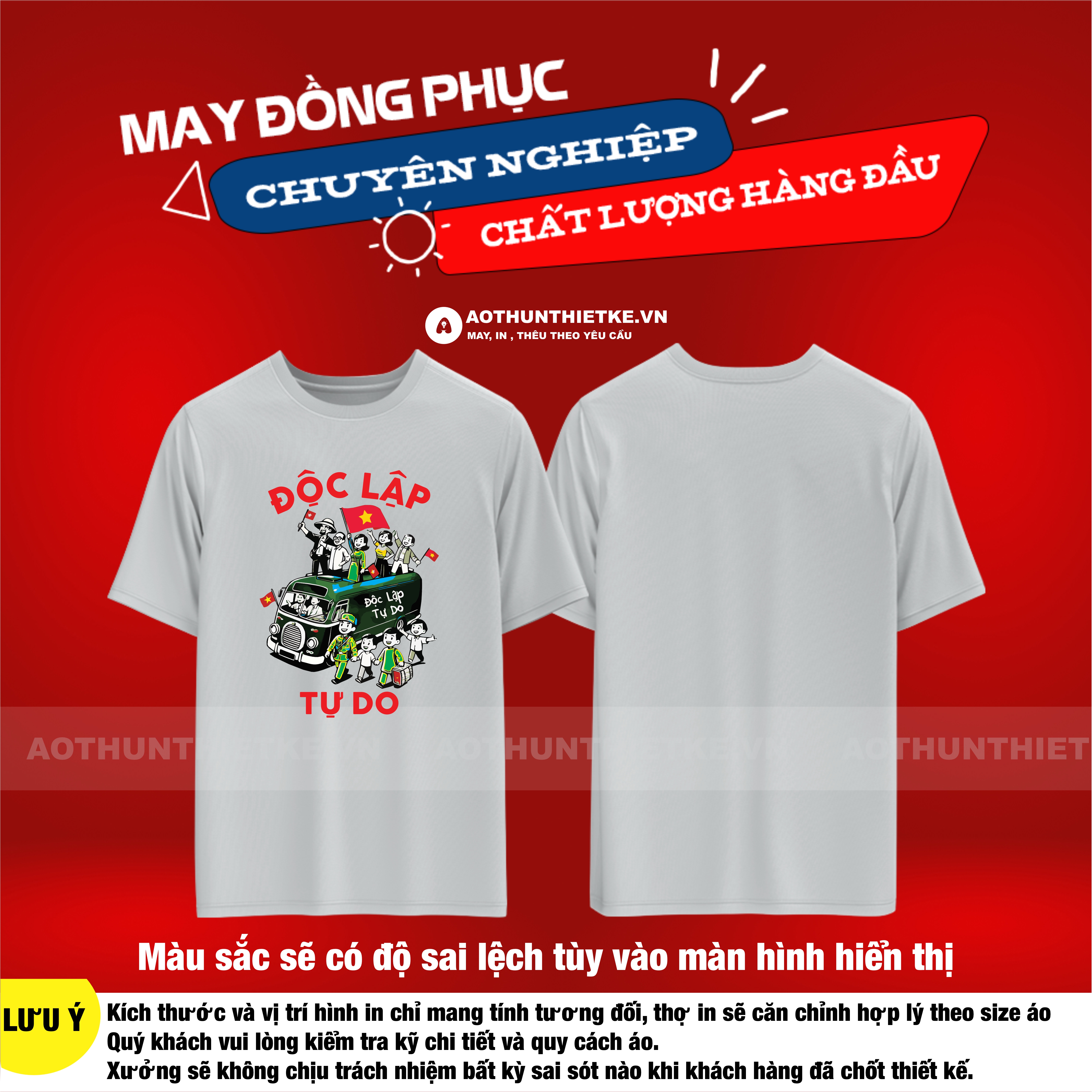 Áo Thun Việt Nam Độc Lập Tự Do AK2