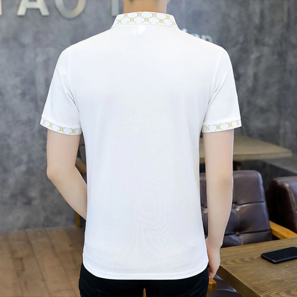 Áo Thun Polo Nam Cá Sâu ECOLLECT Thêu Chữ BB Cao Cấp_thumbnail_1