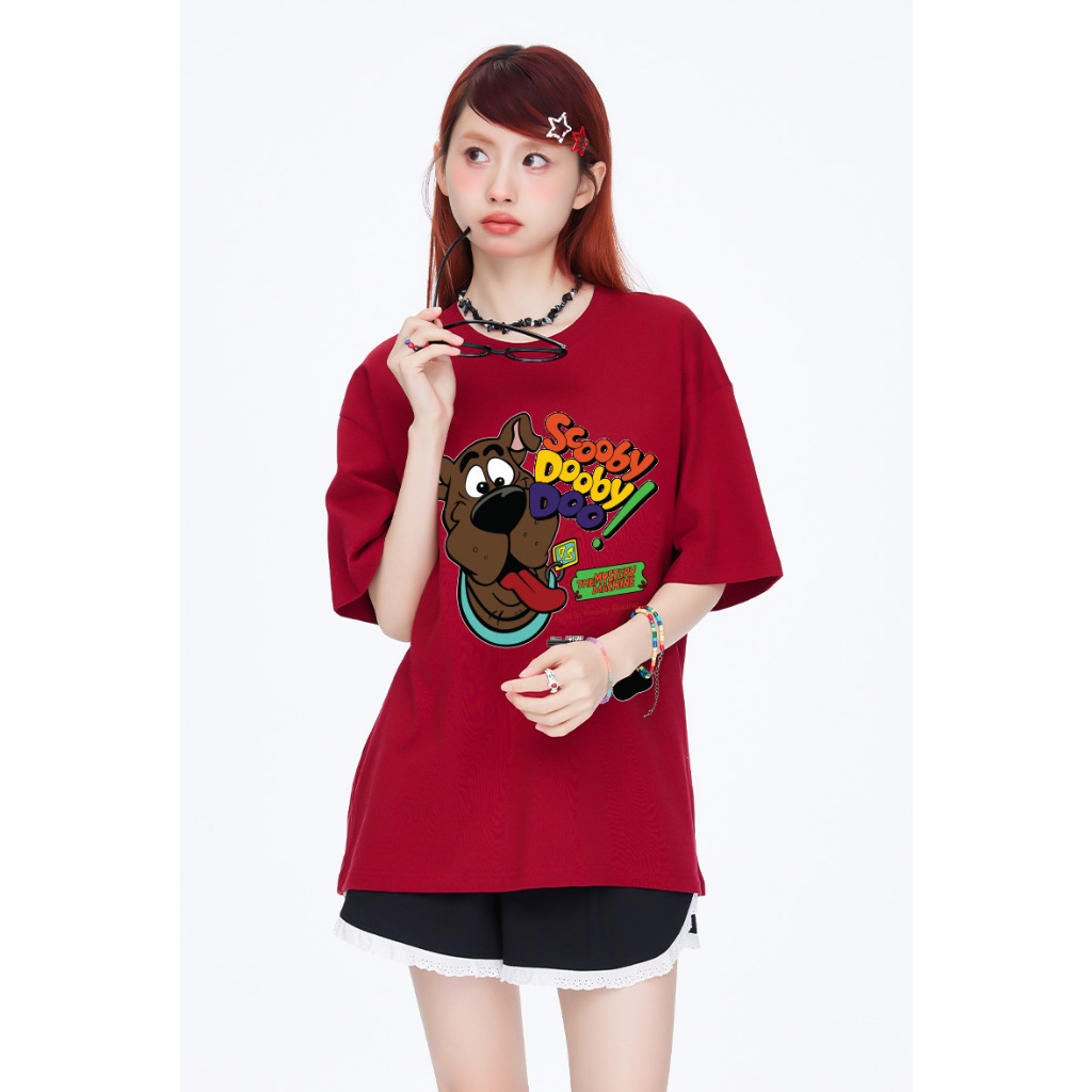 Áo thun local brand form rộng nam nữ ATD1094 Miucho tay ngắn cổ tròn in mix_thumbnail_4