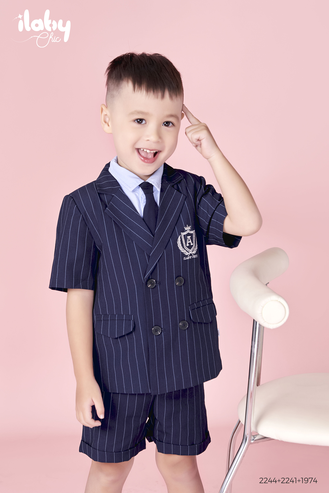 Vest kẻ thêu chỉ bạc_thumbnail_3