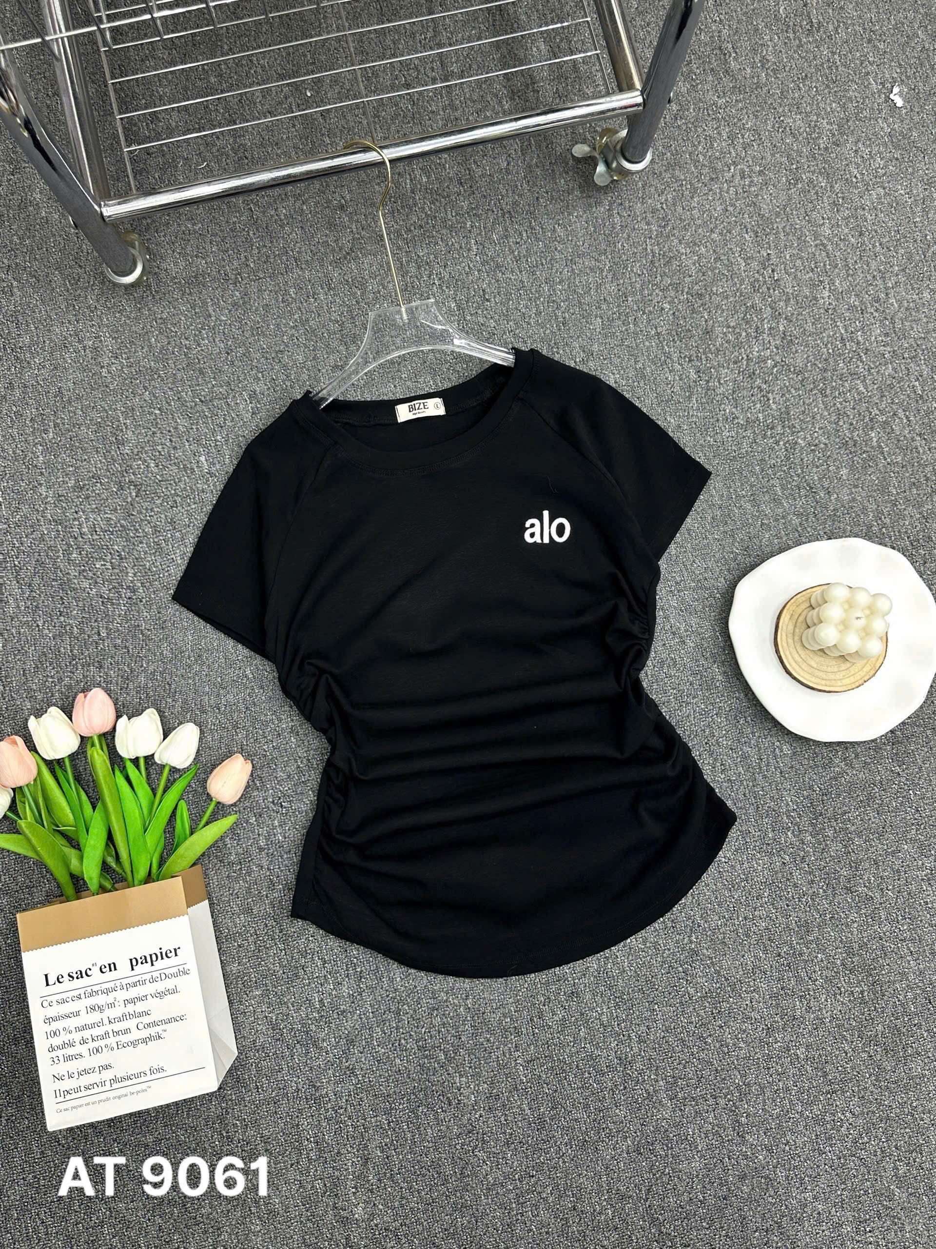 BIGSIZE - Áo thun tay ngắn thêu Alo T- AT9061_thumbnail_6