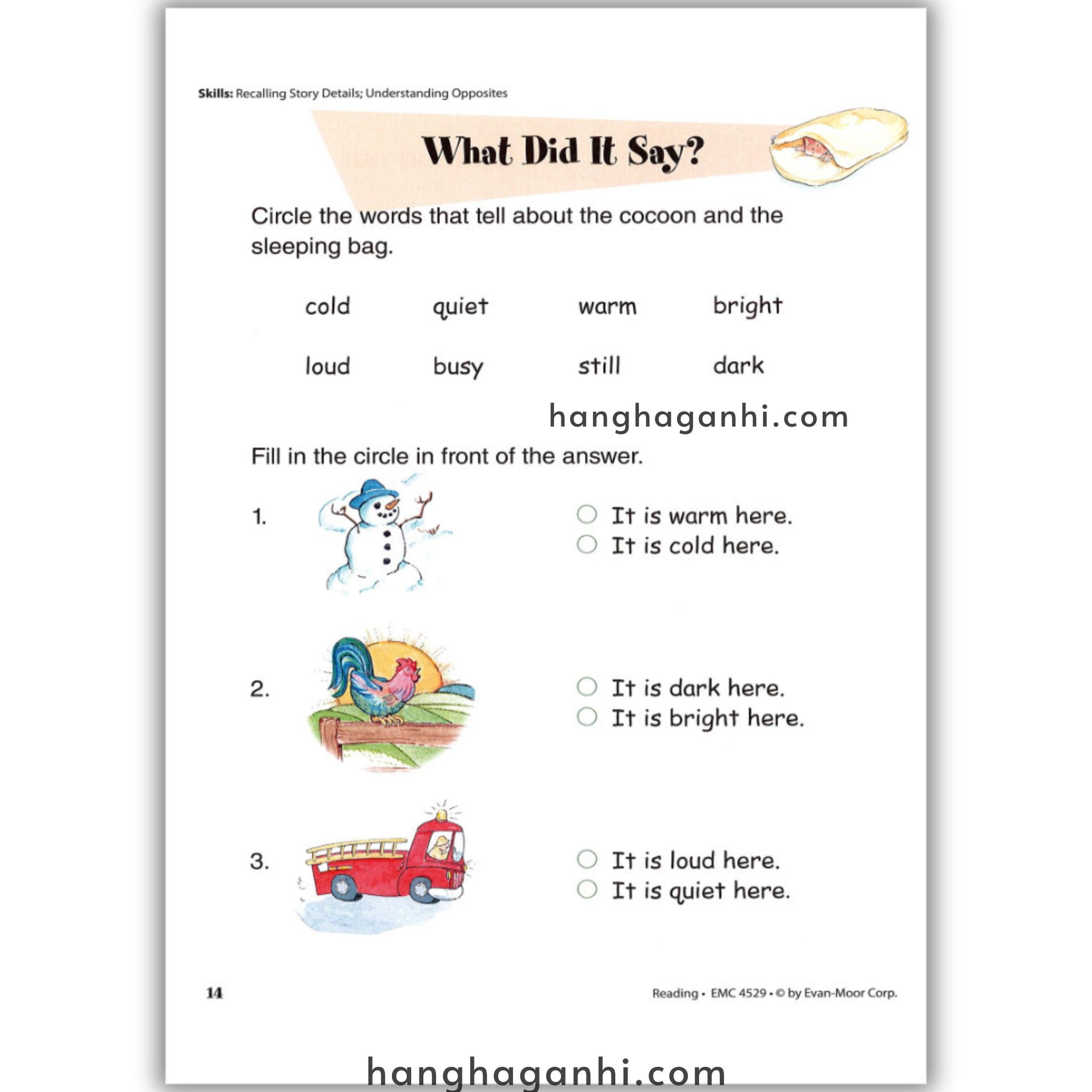 Sách Skill Sharpeners Reading grade 1_thumbnail_8