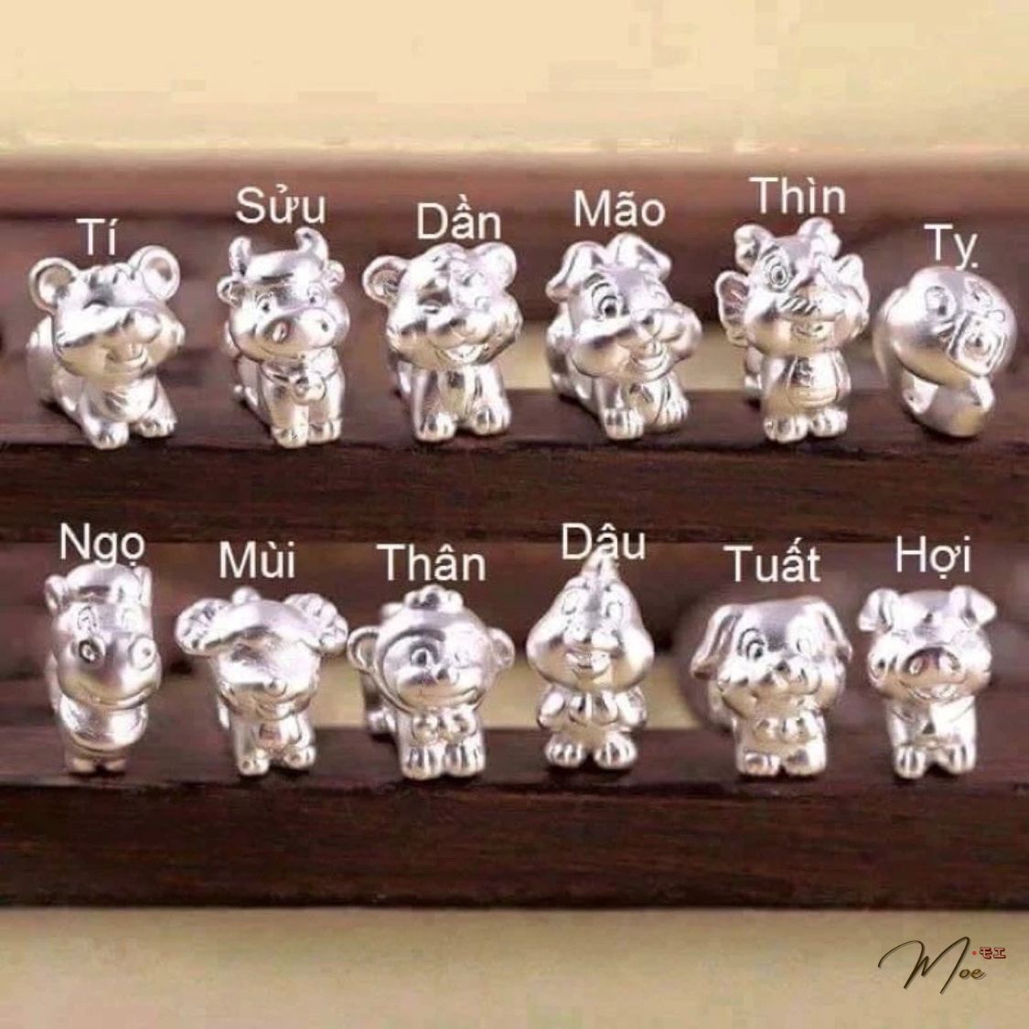 LT629 - Lắc tay chỉ đỏ mix charm bạc 12 con giáp (nhiều mẫu)_thumbnail_9