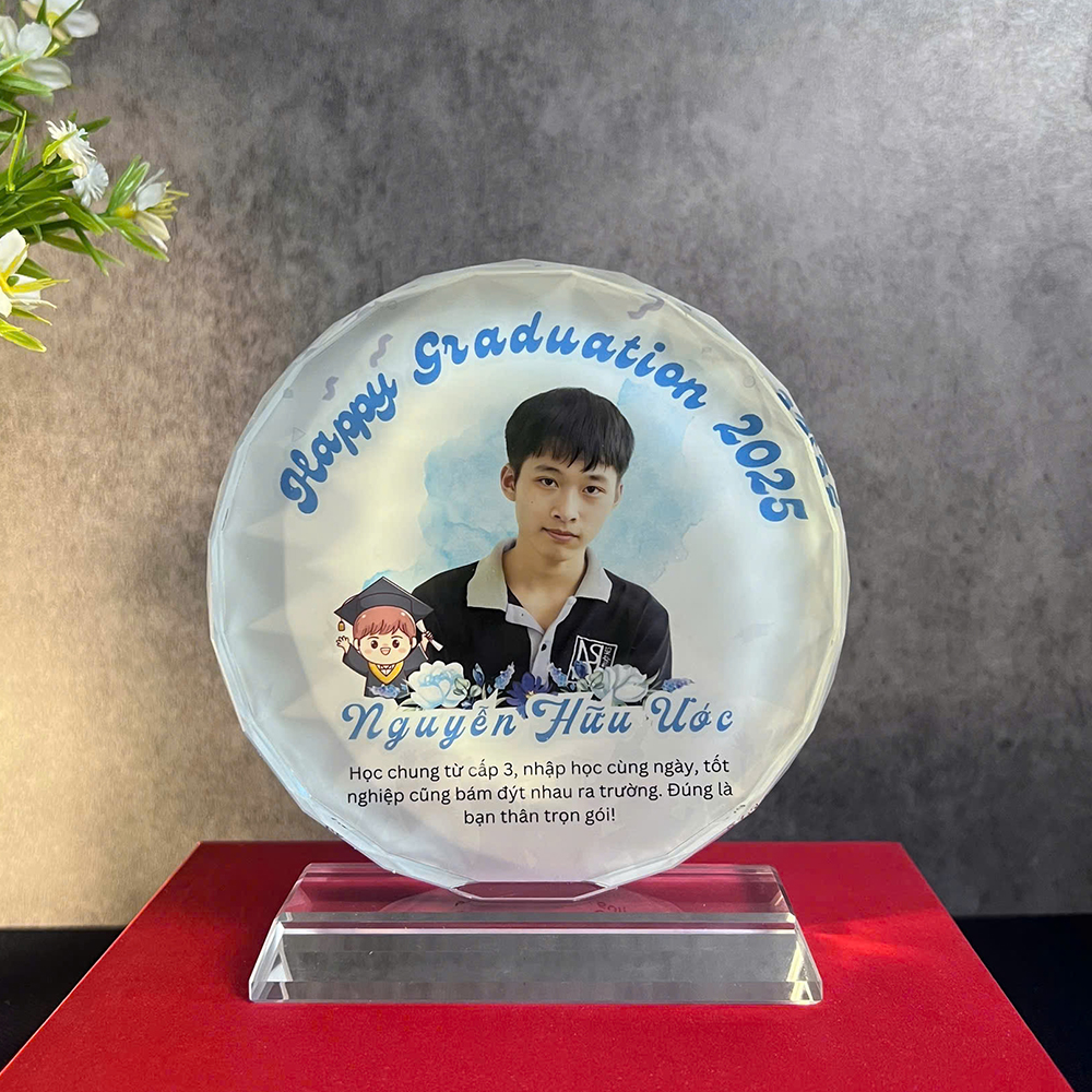 Cúp Pha Lê Tốt Nghiệp In Hình Theo Yêu Cầu, Cúp Pha Lê Phù Hợp Làm Quà Tặng Học Sinh Sinh Viên, Mừng Ngày Tốt Nghiệp_thumbnail_5