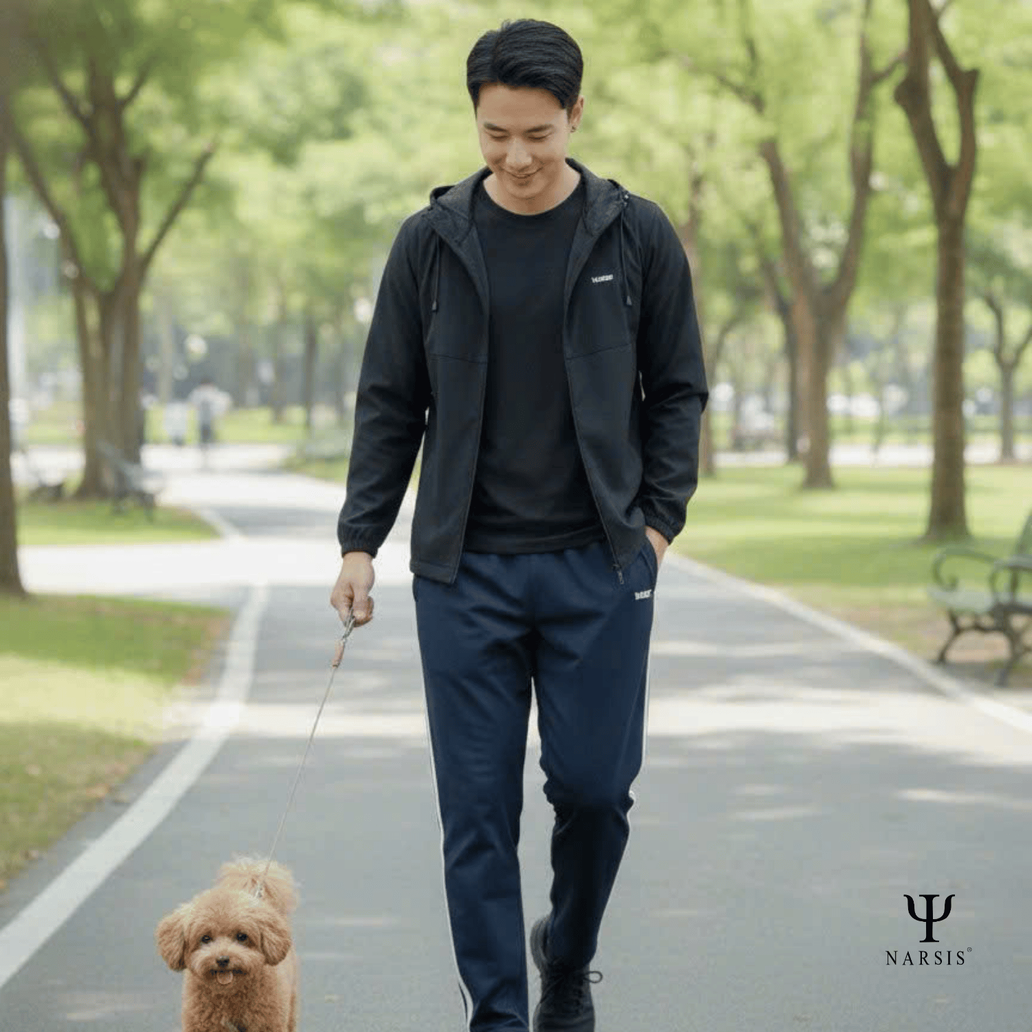 Áo Khoác Gió Nam Narsis 1 Lớp, Chống Nắng, Chống Gió, Phong Cách Trẻ Trung - D25013_thumbnail_2