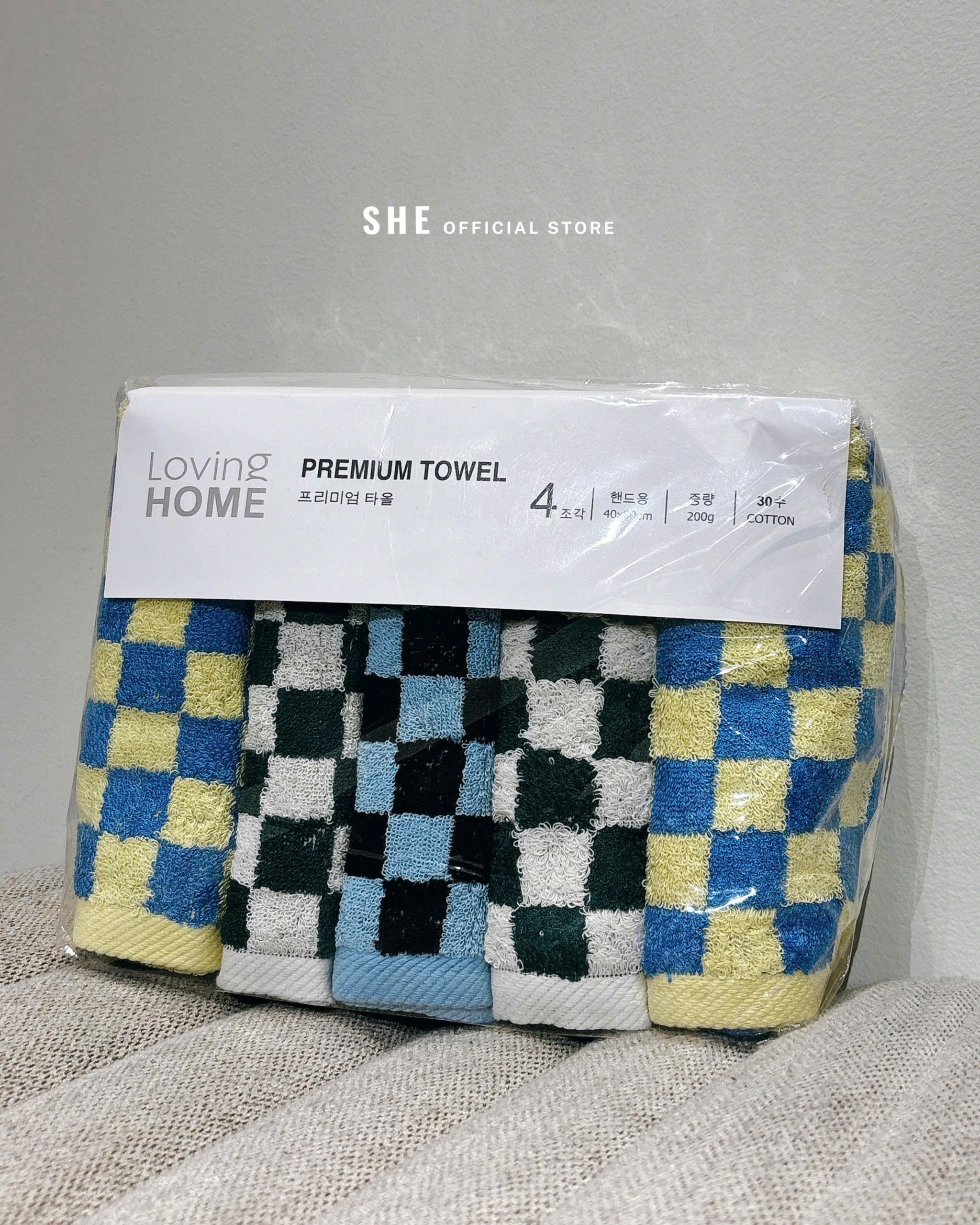 H375 SET 5 KHĂN LOVING HOME