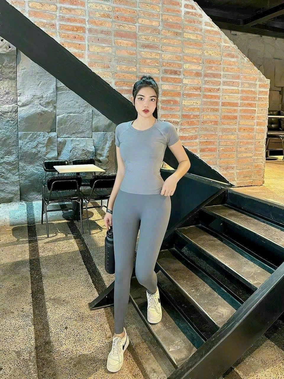 Áo Thun Thể Thao Tay Ngắn Mitao Phối Sọc_thumbnail_3