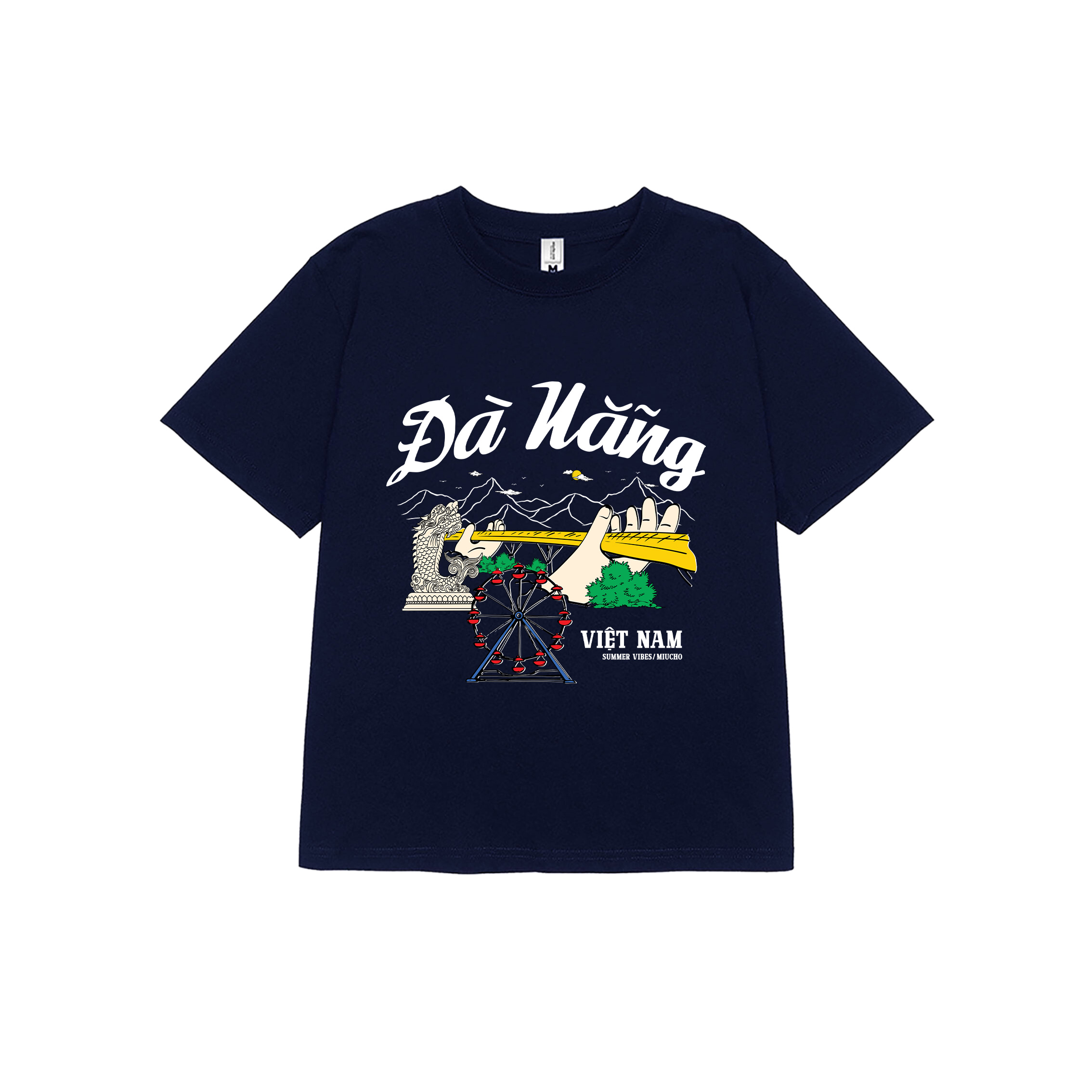 Áo thun baby tee form ôm xinh xắn ABD1278 Miucho tay ngắn cổ tròn in hình Đà Nẵng_thumbnail_15