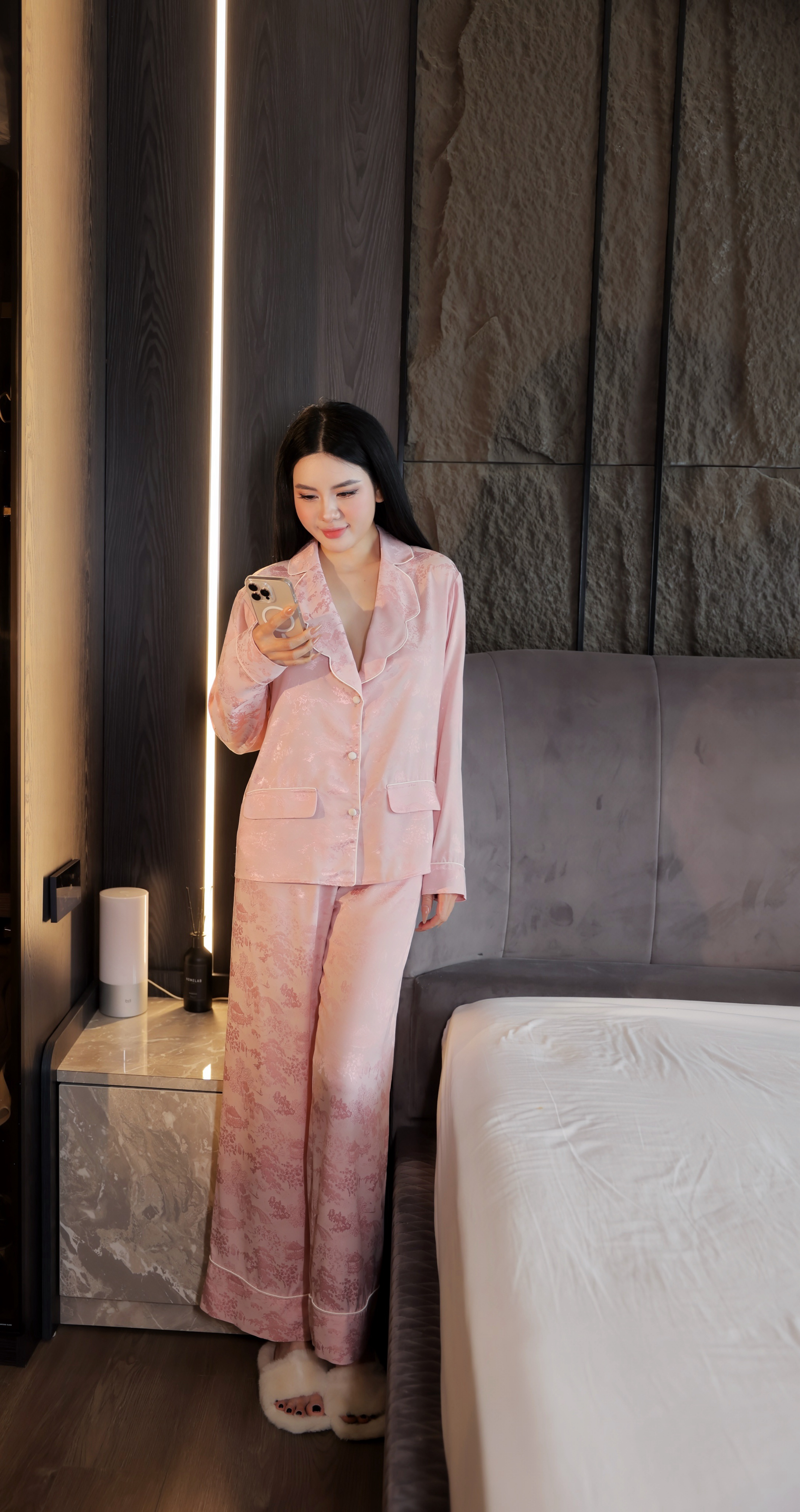 Bộ Gấm Áo Dài Tay, Quần Dài BN650_thumbnail_13