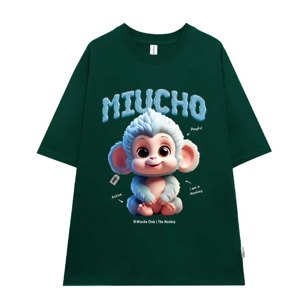 Áo thun form rộng 12 con giáp tuổi Thân (tuổi khỉ) ATD1243 Miucho tay ngắn cổ tròn in mix_thumbnail_16