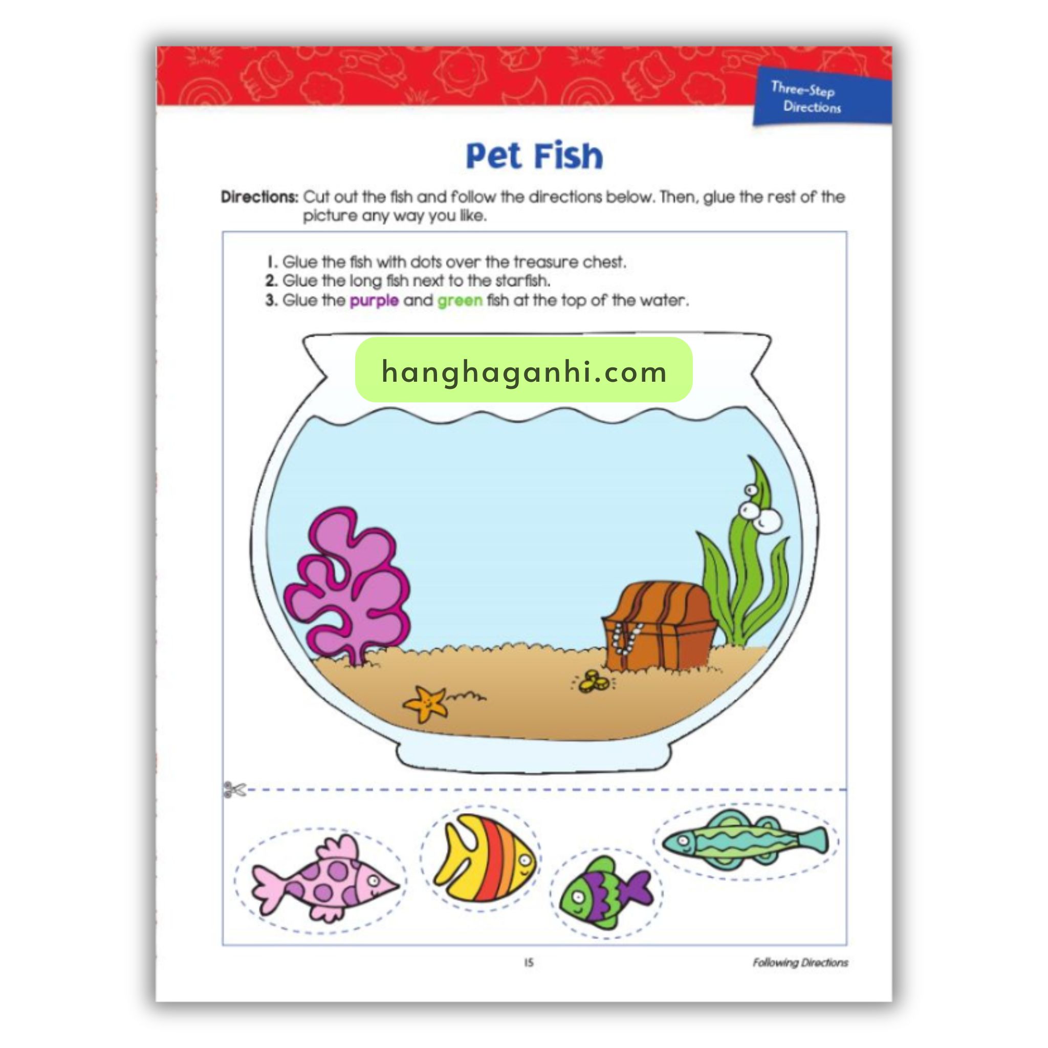 Spectrum 3+ Following Directions Basic Beginnings, sách Mỹ cho bé_thumbnail_9