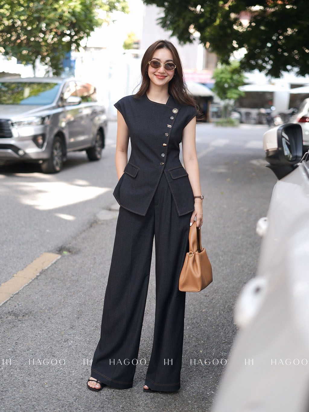 Quần denim Vera HAGOO