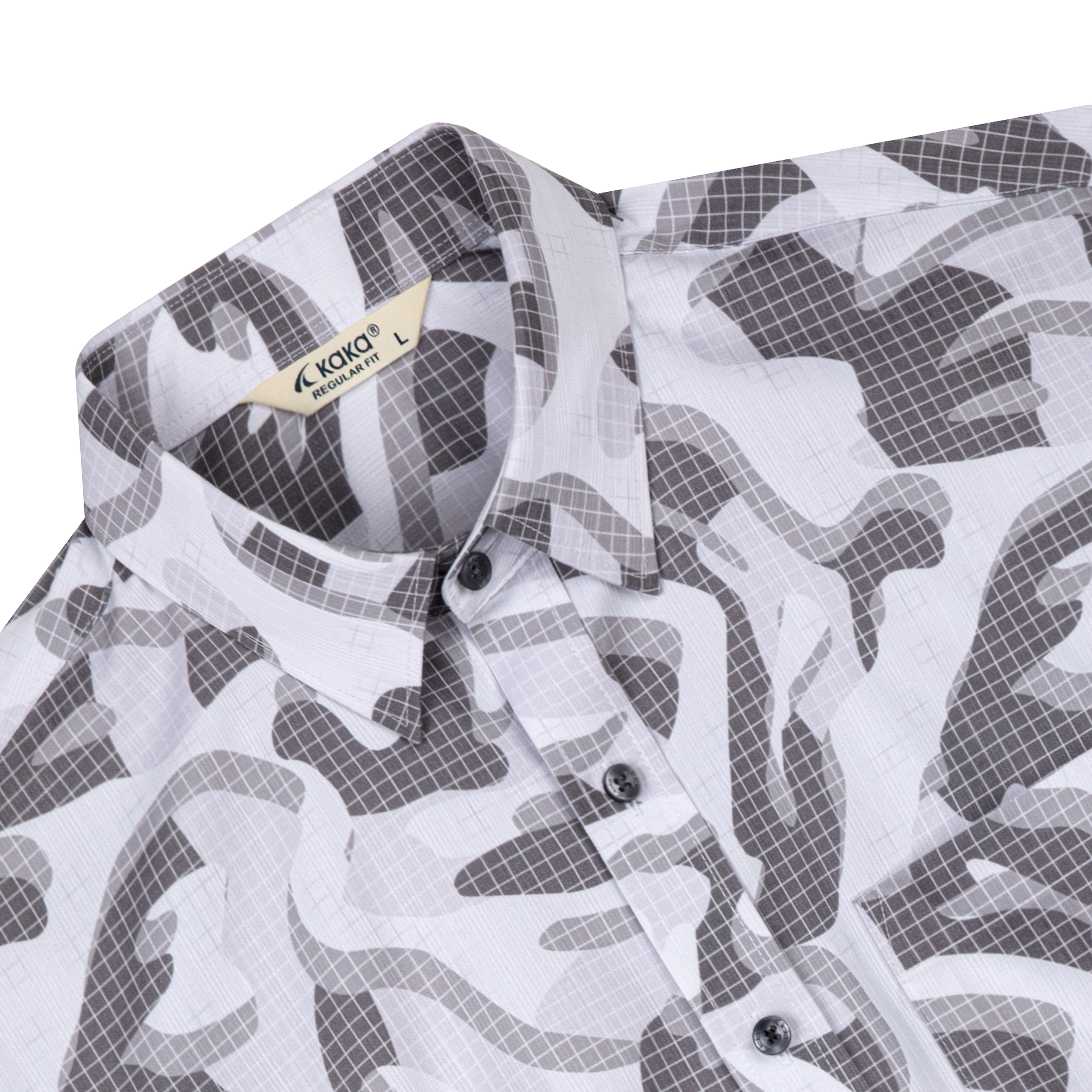 Áo Sơ Mi Kaka Hoạ Tiết Vạt Tôm_thumbnail_6