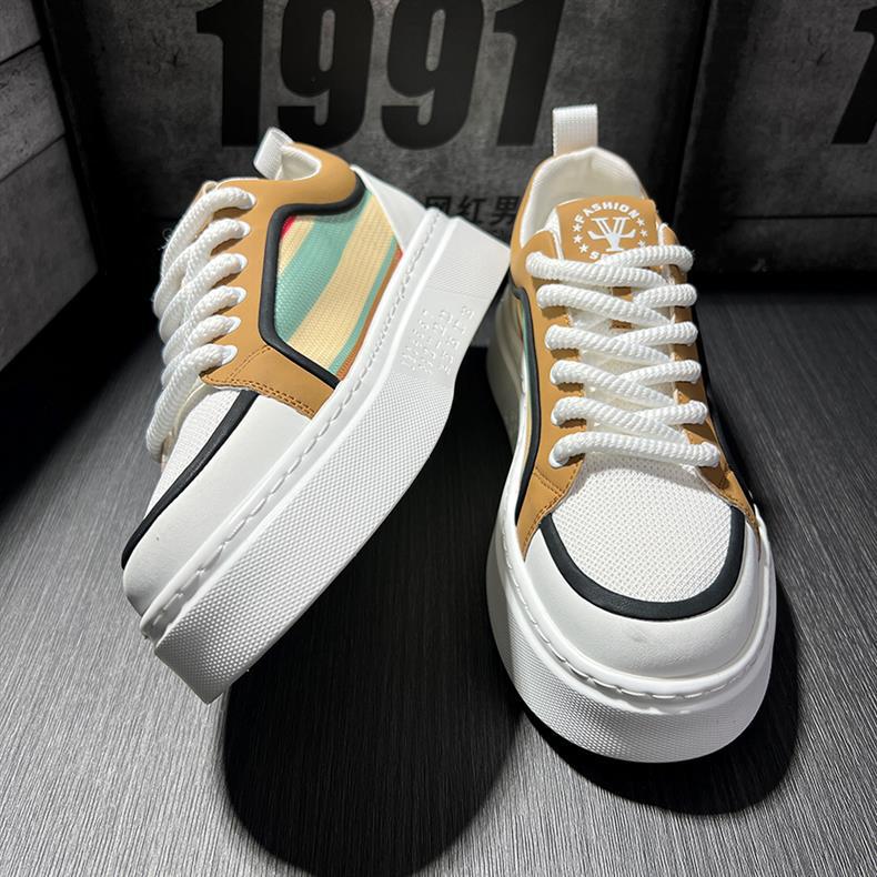 GA398-Giày Thể Thao Nam Thời Trang Cao Cấp Nhẹ Nhàng 2025, Đế Dày, Sneaker Trẻ Trung, Phong Cách INS Màu Trắng, Giày Hợp Xu Hướng DL_thumbnail_1