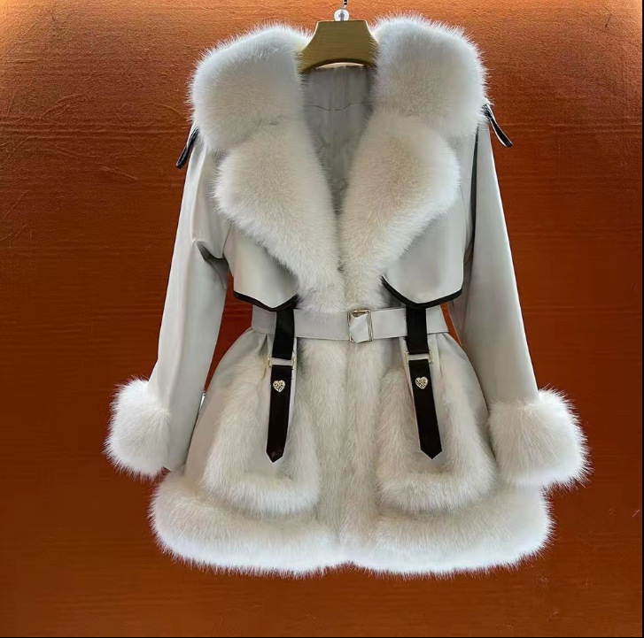 [MS000046] 🔥 Áo khoác lông dài sang trọng giữ ấm cực đỉnh mùa đông