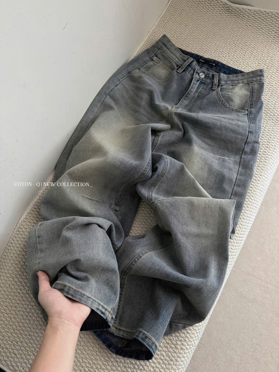 Quần jean suông 3 màu ( KHÓI )_thumbnail_12