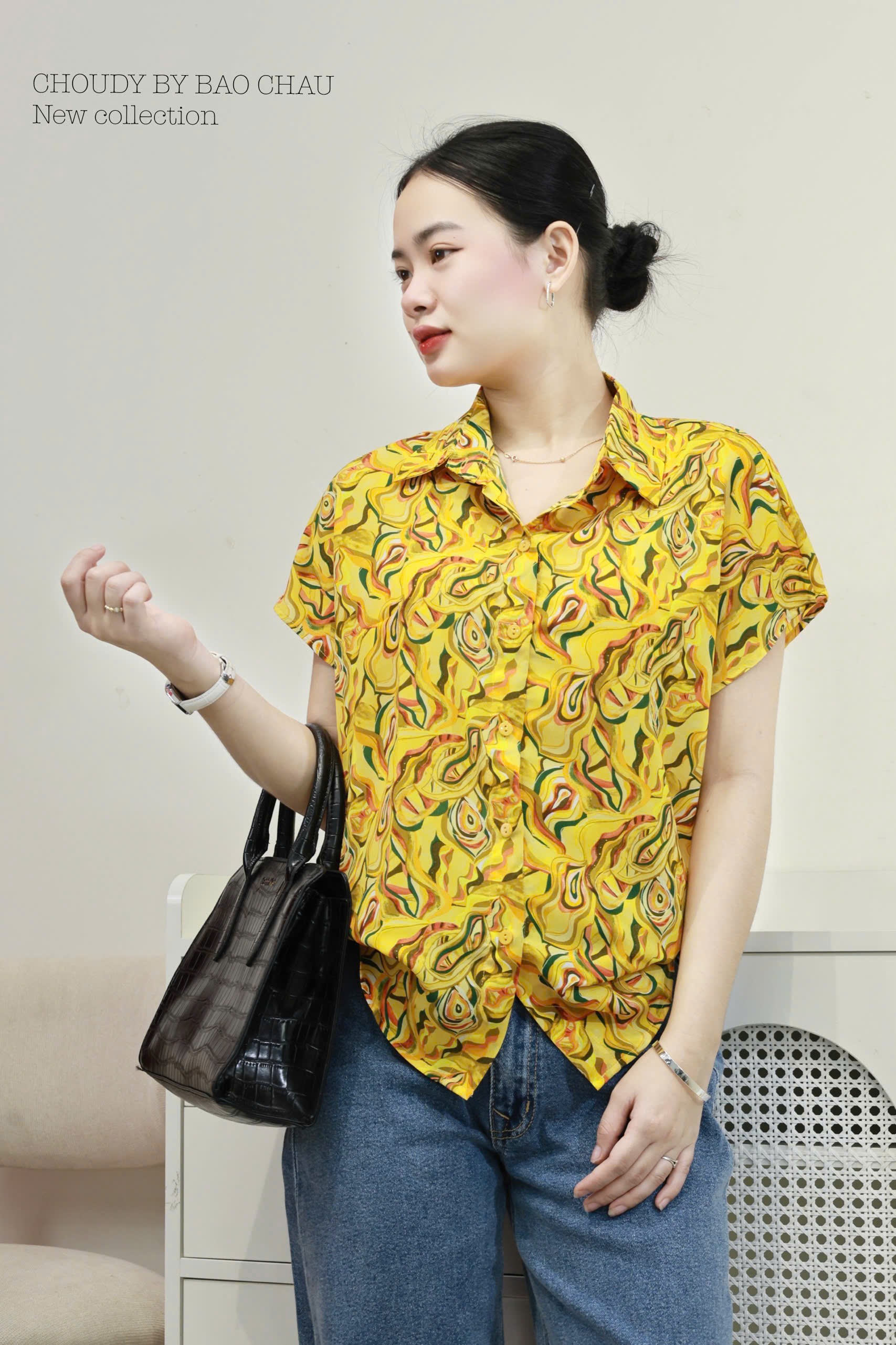 SALE U95 ÁO SOMI LỤA VÀNG