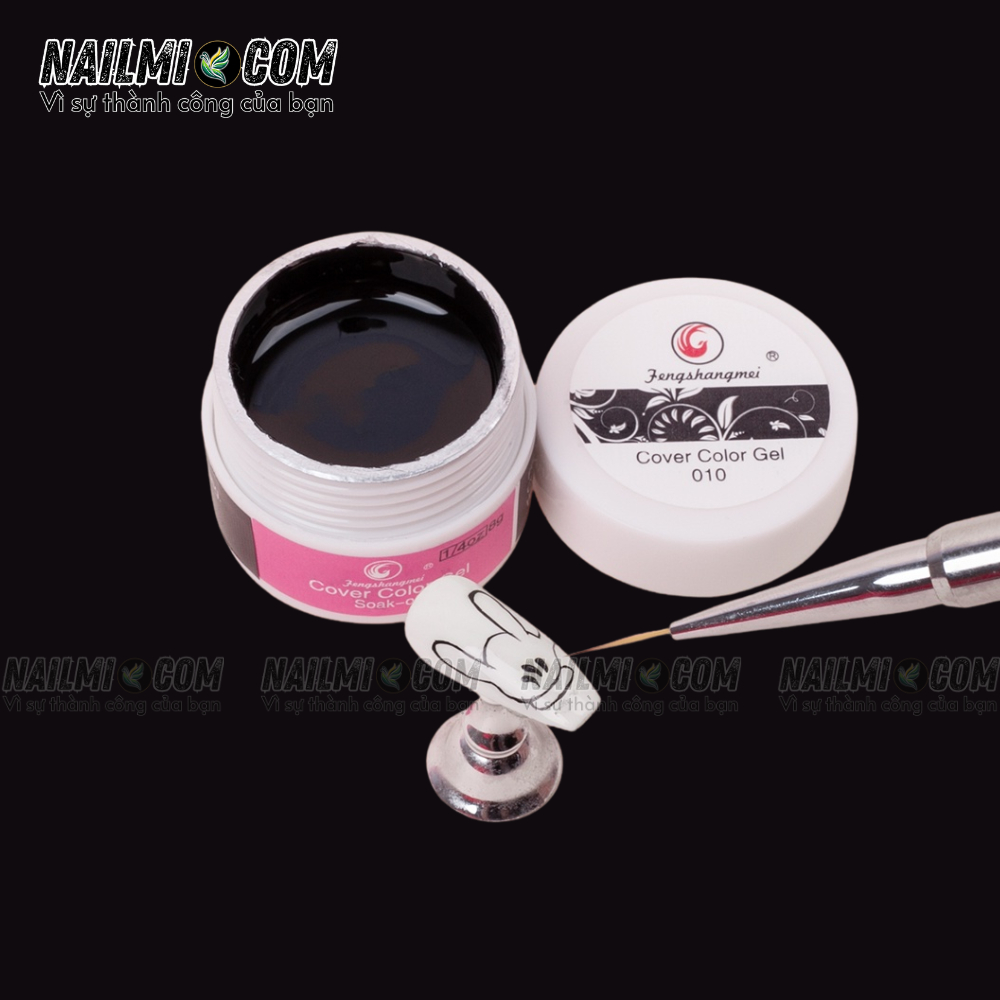 Gel vẽ móng - màu đen - Fengshangmei_thumbnail_2