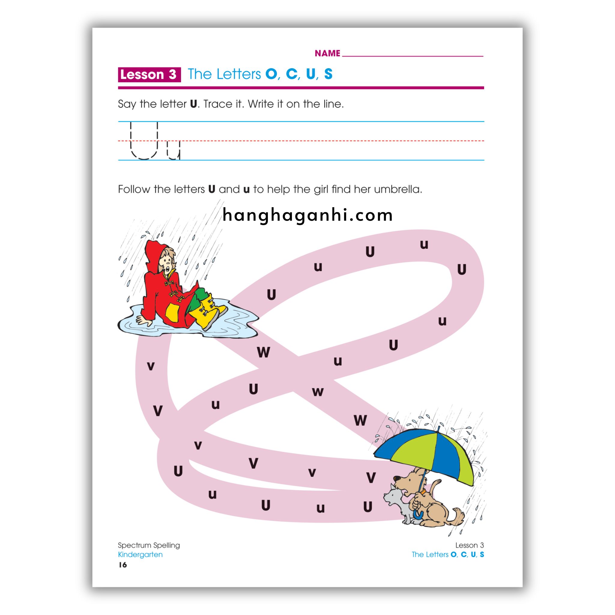 Sách Spectrum Spelling Workbook Grade K_thumbnail_15