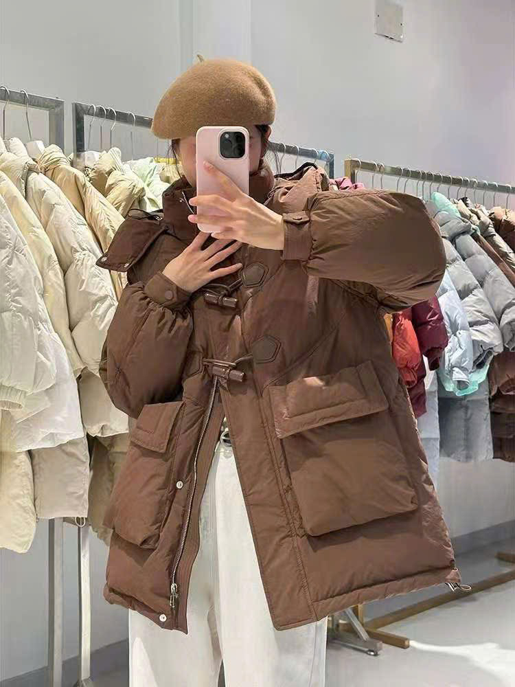 Áo phao khuy sừng - K11