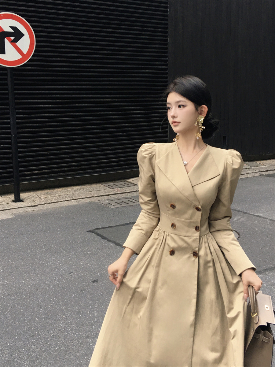 Trench Dress Dáng Dài Thanh Lịch_thumbnail_7