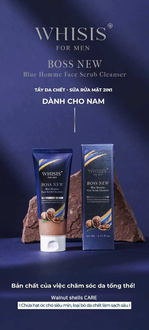 TẨY TBC & SỮA RỬA MẶT 2IN1 WHISIS