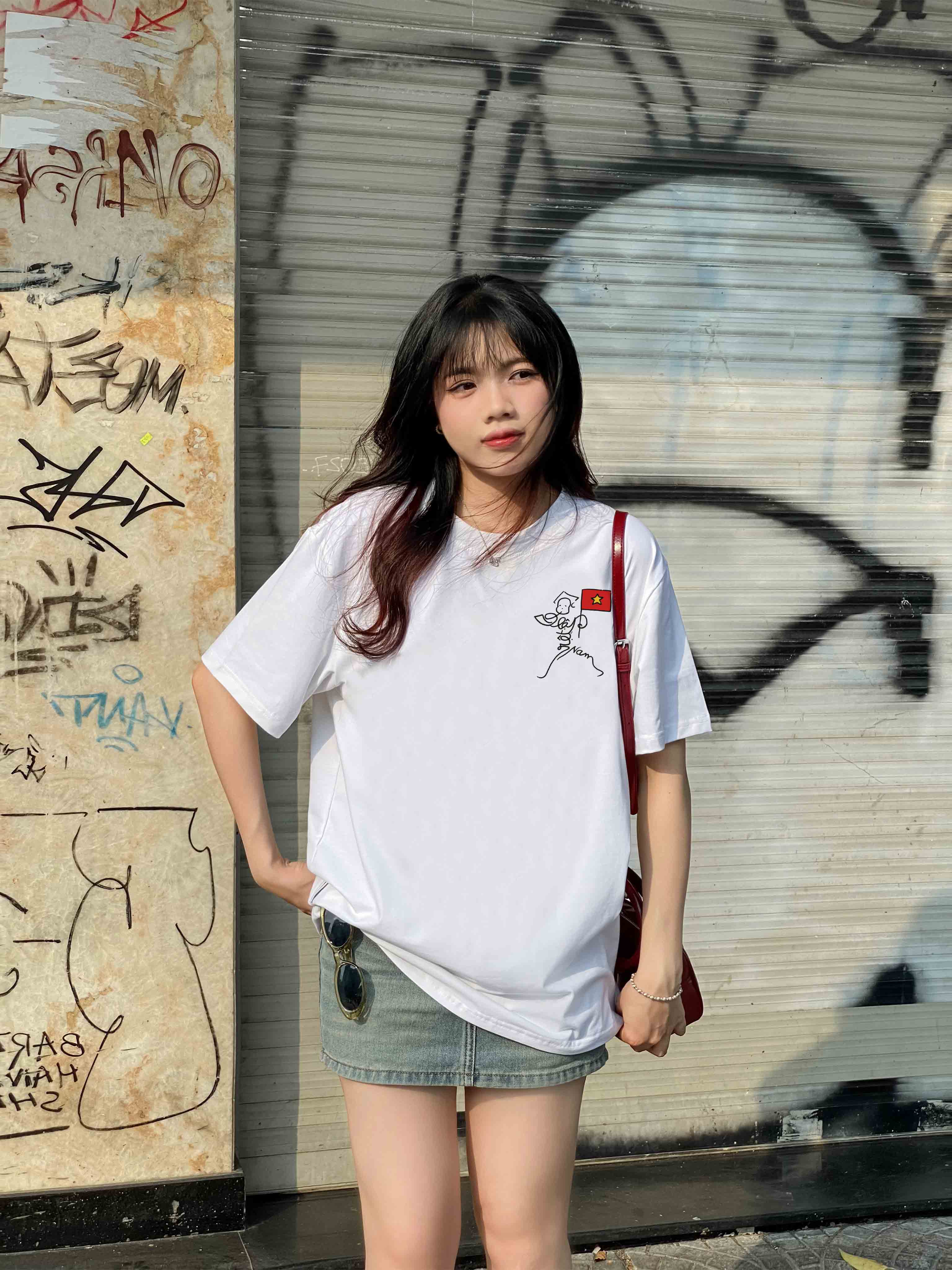 Áo thun Việt Nam tôi yêu form rộng 2117 Miucho cổ tròn vải cotton 4c 220gsm thoáng mát in artwork_thumbnail_6