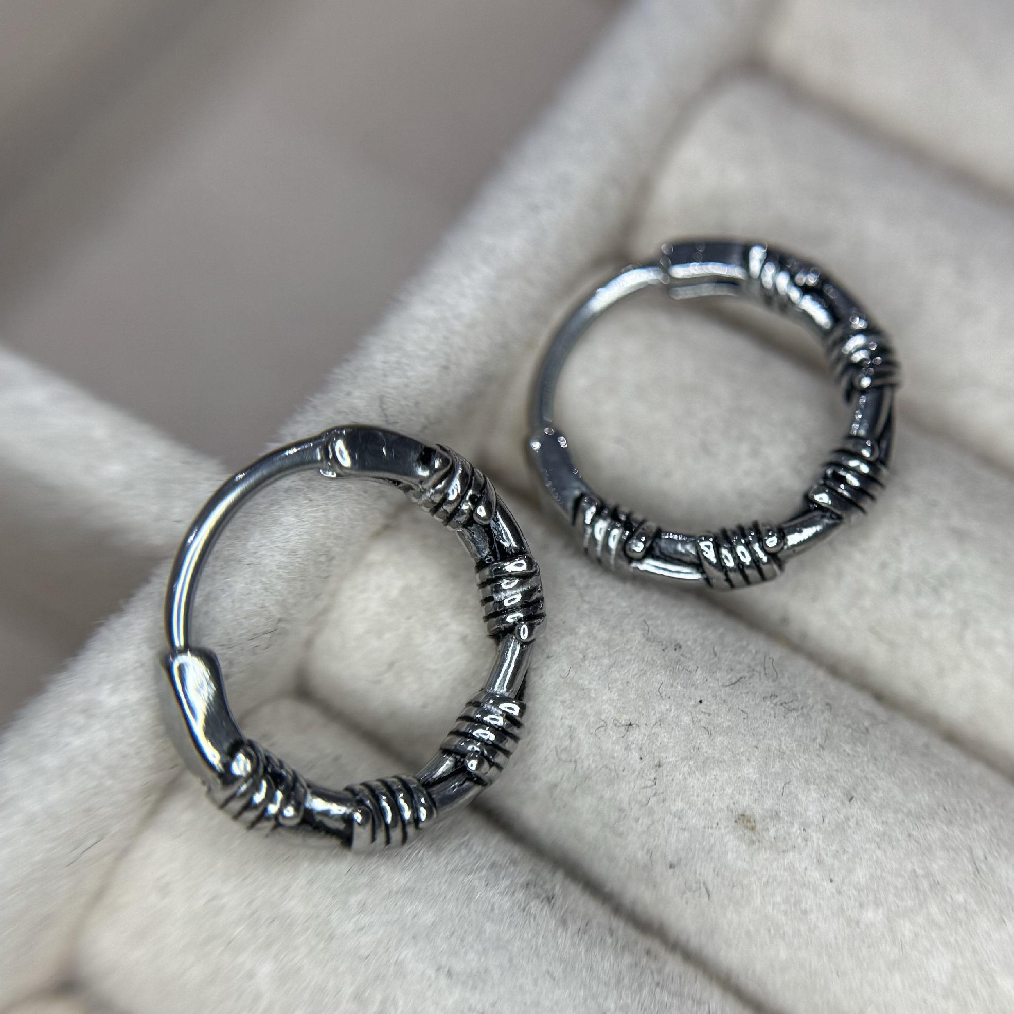 khuyên vòng kiểu nhiều dây nhỏ 10mm