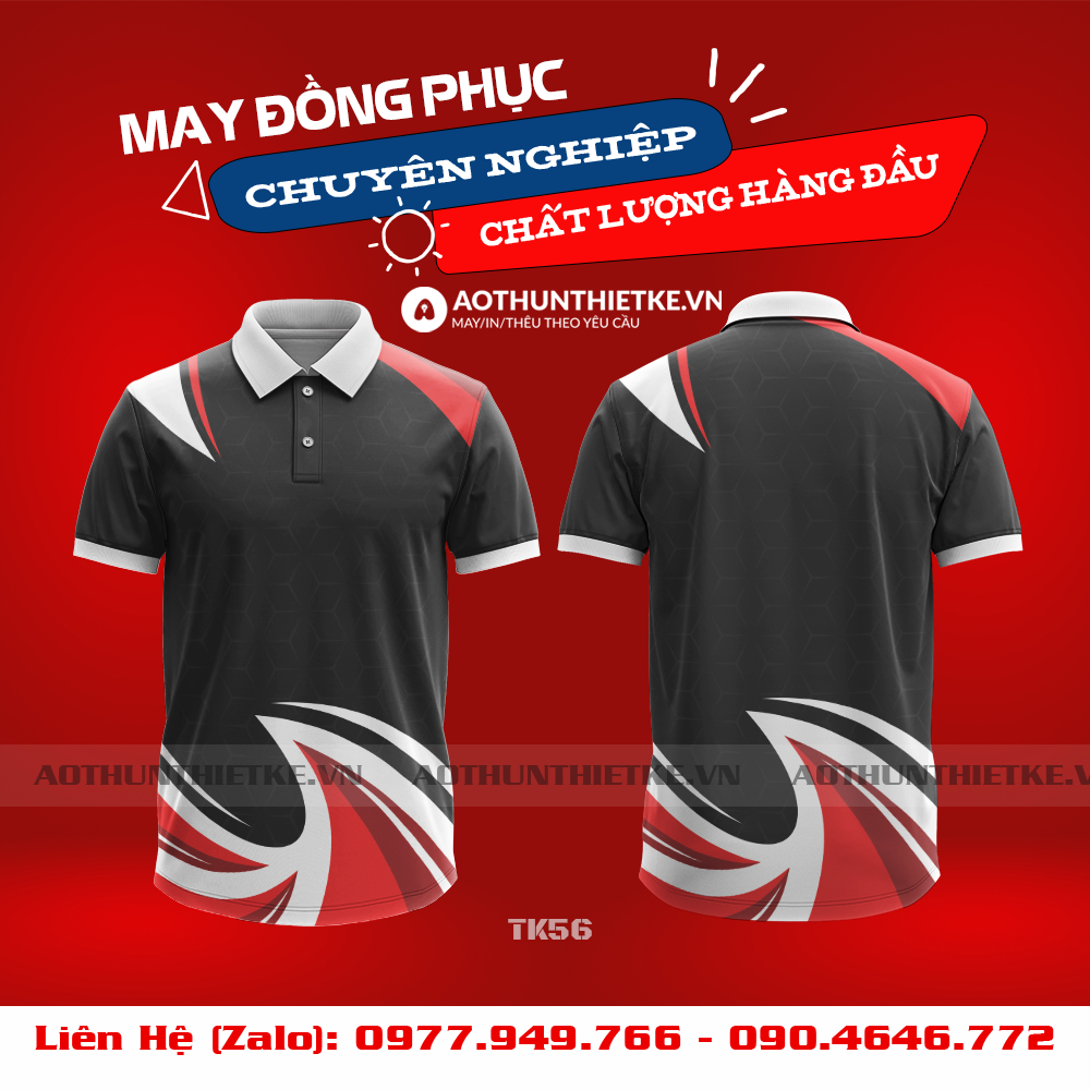 Áo Đồng Phục 3D TK56