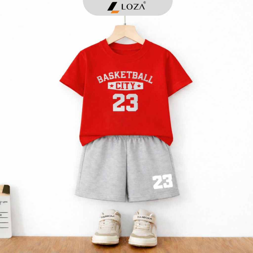 Bộ đồ bé trai hình BASKETBALL - Loza Kids SB624_thumbnail_4