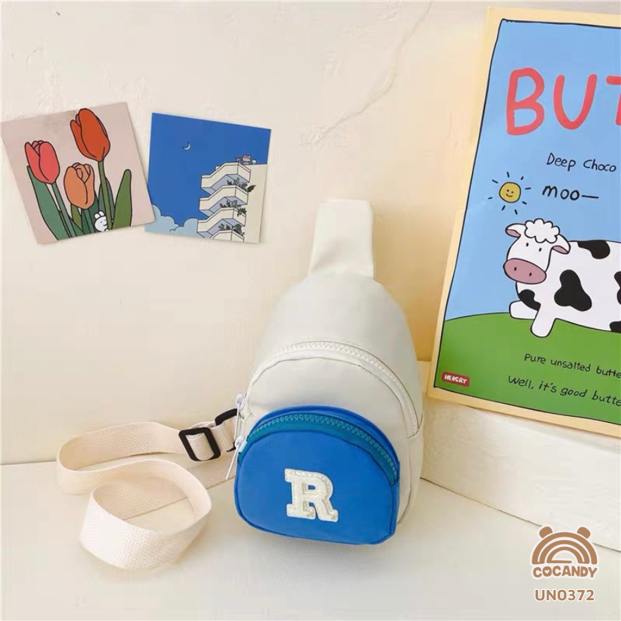 Túi chữ R BE XANH DƯƠNG