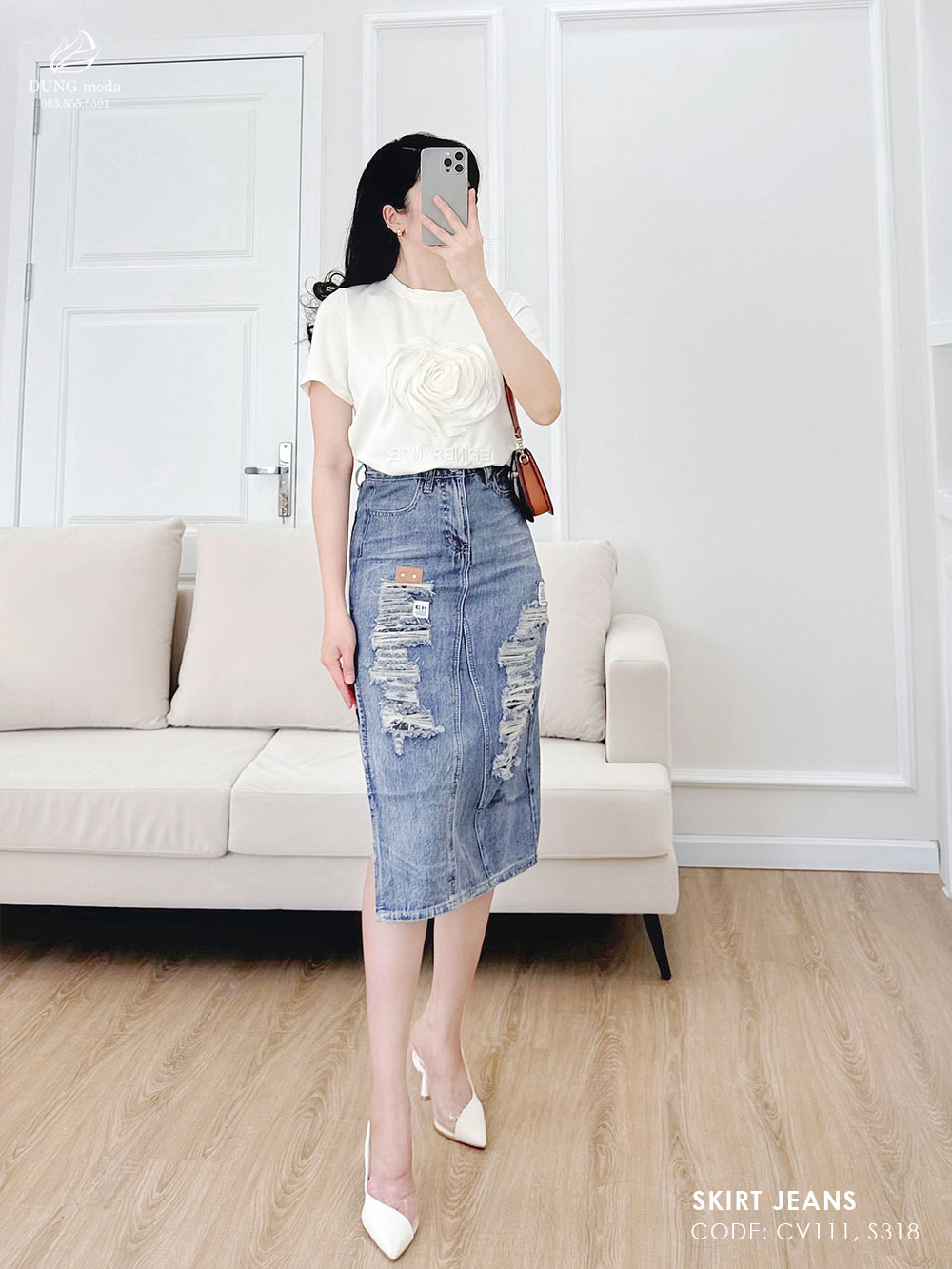Chân Váy Jean CV111 8885_thumbnail_4