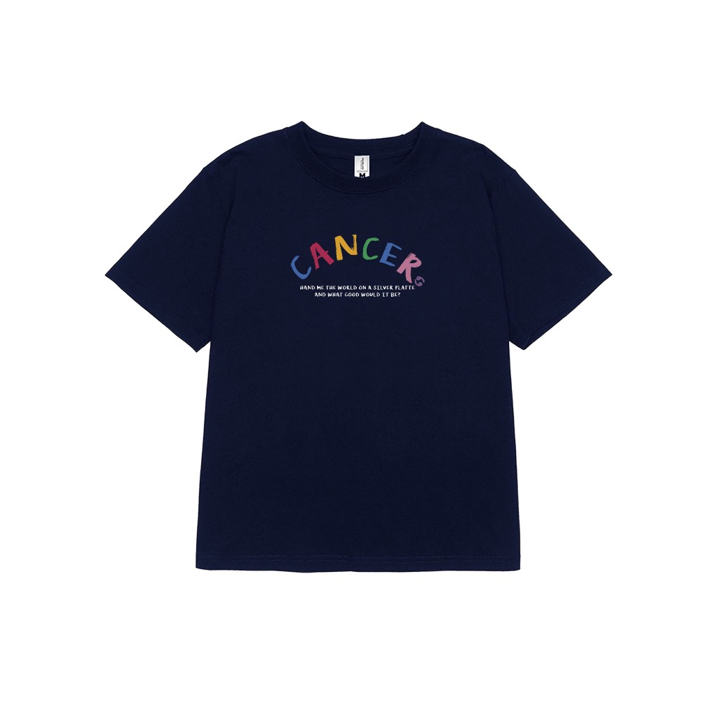 Áo baby tee ABD359 cung hoàng đạo Cự Giải CANCER Miucho cotton cổ tròn in typography_thumbnail_7