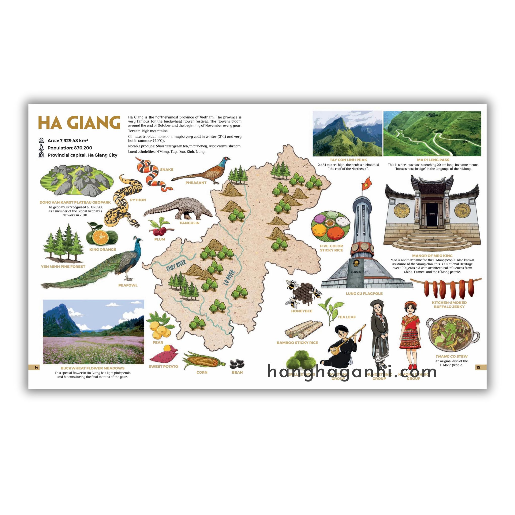 Picture Atlas Of Vietnam - The Land Of Charm - Đất Nước Gấm Hoa (English Version)_thumbnail_3