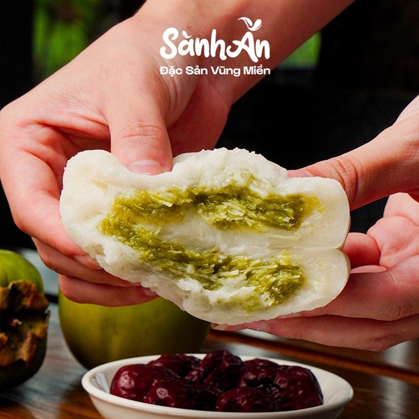 Bánh dẻo cốm dừa handmade