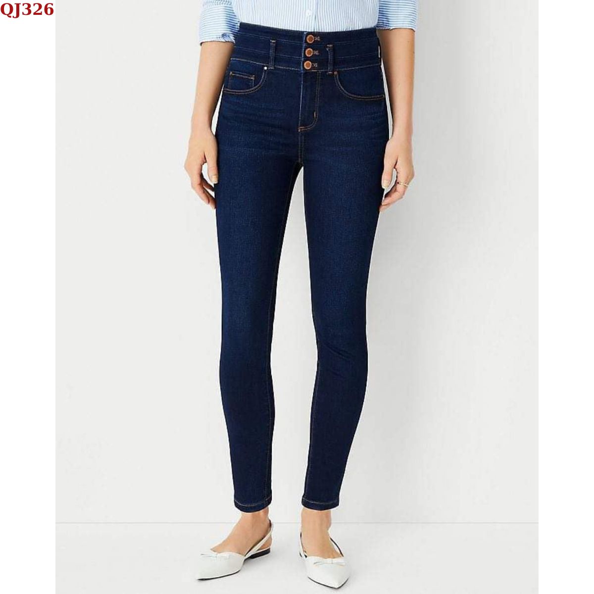 QJ326 SKINNY 3 NÚT M.TRUNG