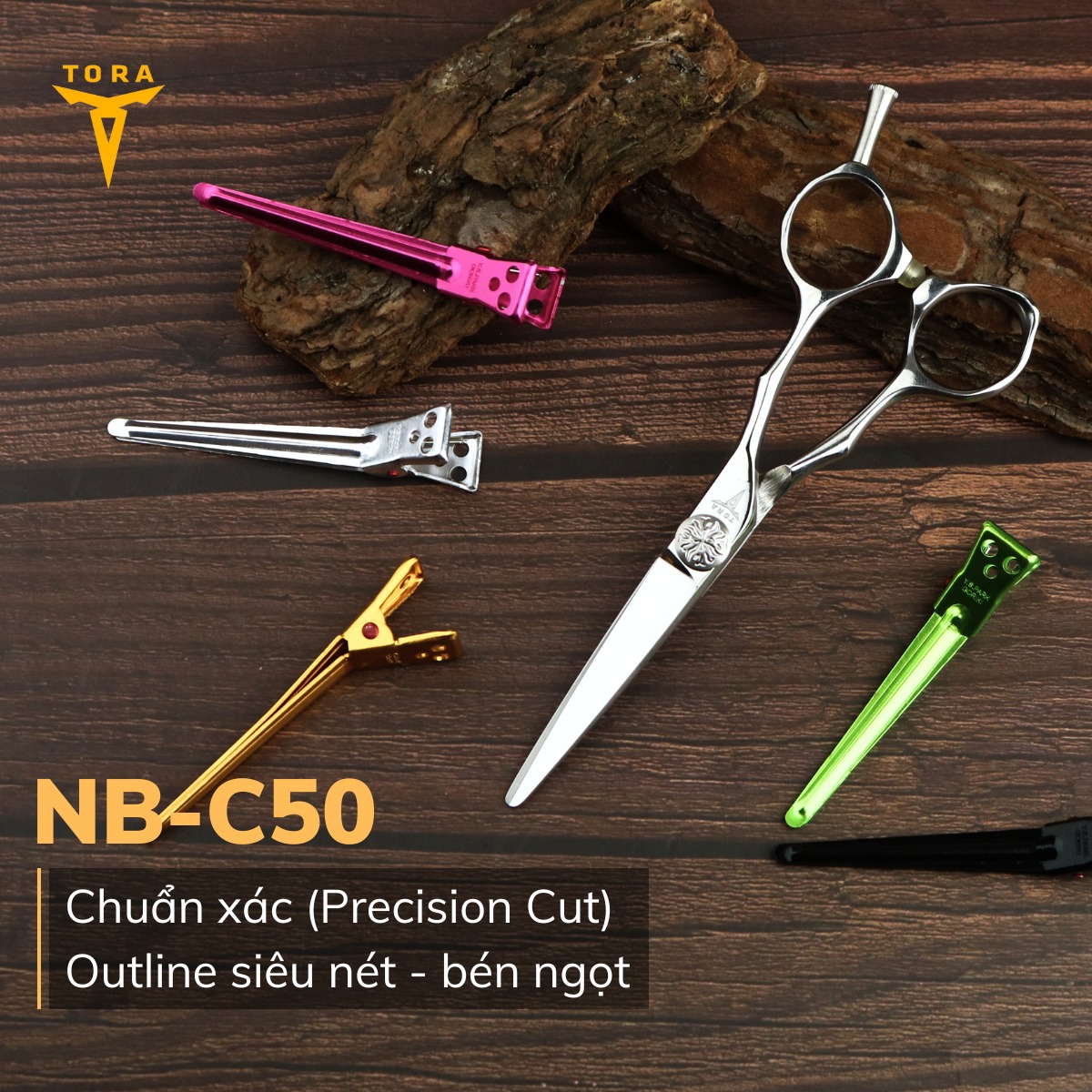 Kéo cắt tóc Tora NB-C50