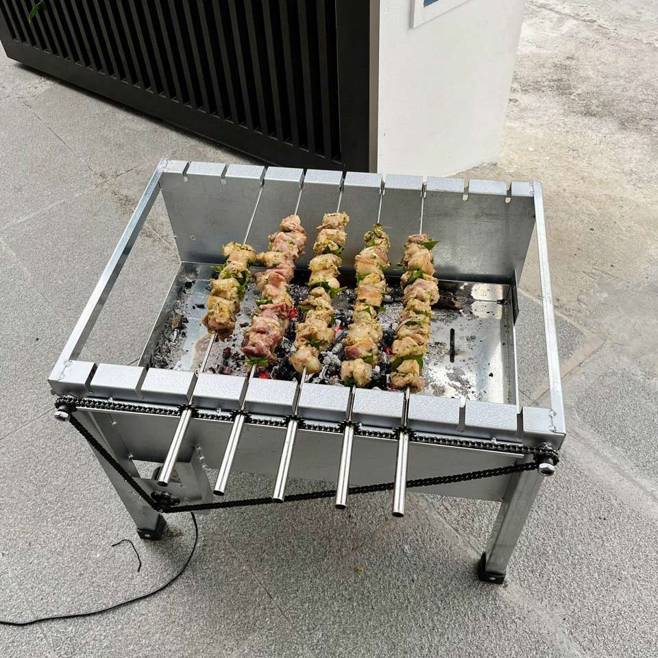 Máy nướng thịt 9 xiên tự quay_thumbnail_4