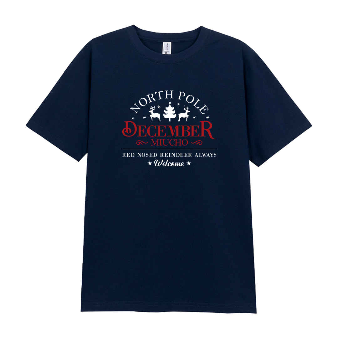 Áo thun nữ giáng sinh noel form vừa regular vải cotton 4c thoáng mát 1766 Miucho Chic Chic in mix_thumbnail_13