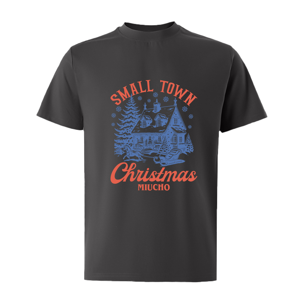 Áo phông nam giáng sinh noel form rộng cổ tròn vải cotton thoáng mát 1793 Miucho Iconic in mix_thumbnail_16