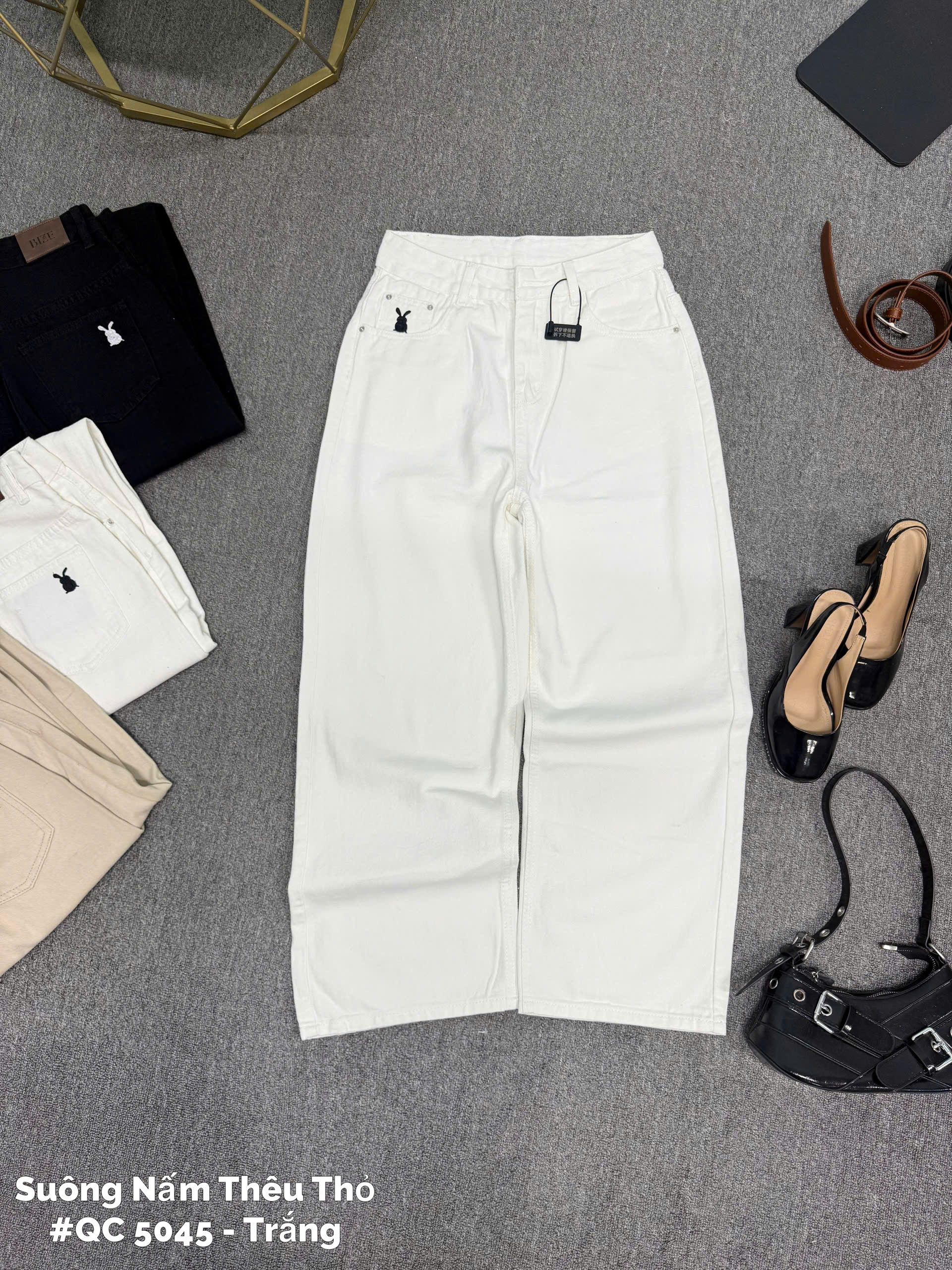 BIGSIZE NỮ - Quần suông thêu thỏ PlayBoy T- QJ5045_thumbnail_15