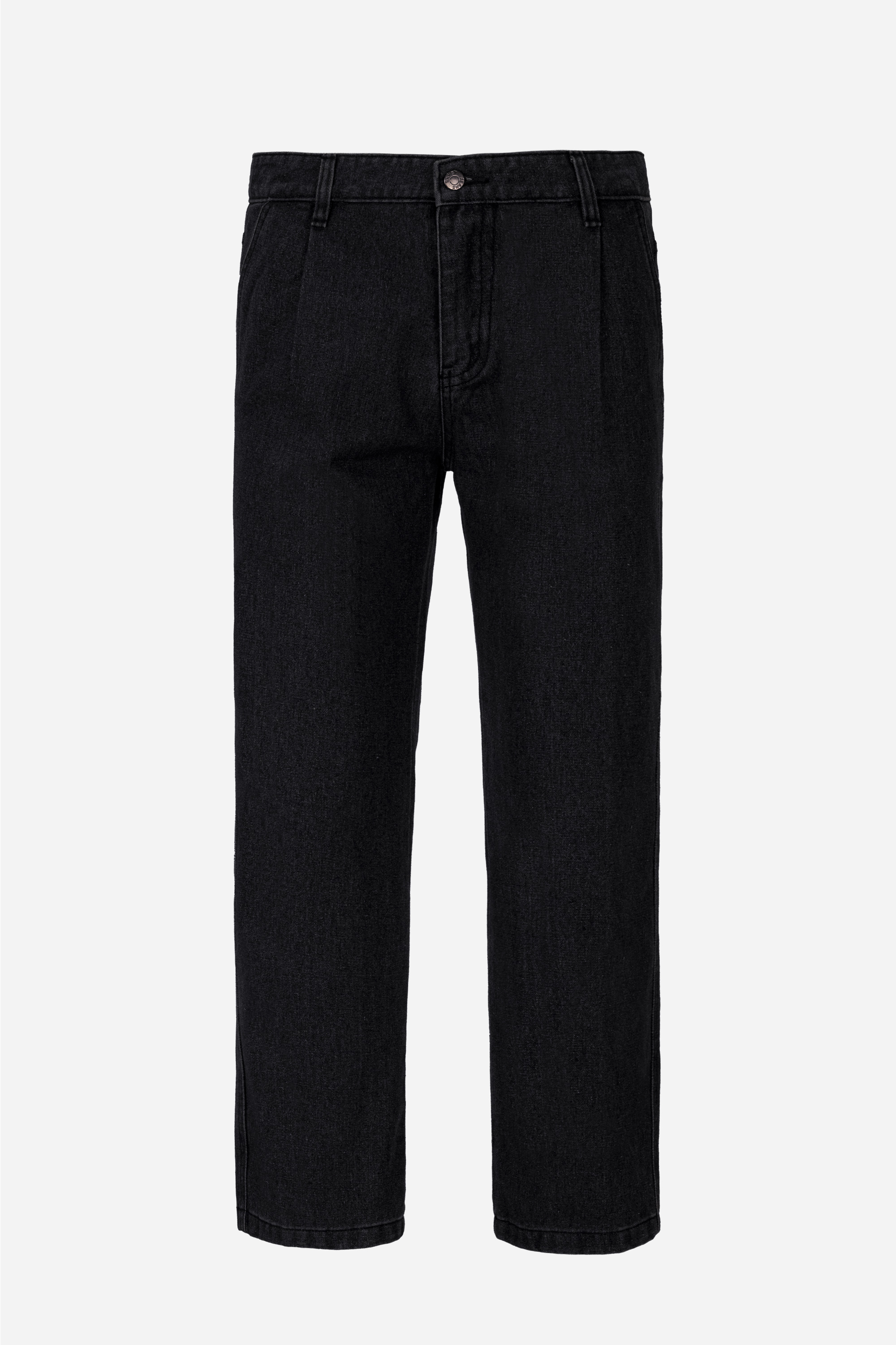 Quần Jeans 1 Li Nam Trung Niên ANCHI Chất Liệu Cafe Dáng Suông Túi Chéo Cao Cấp